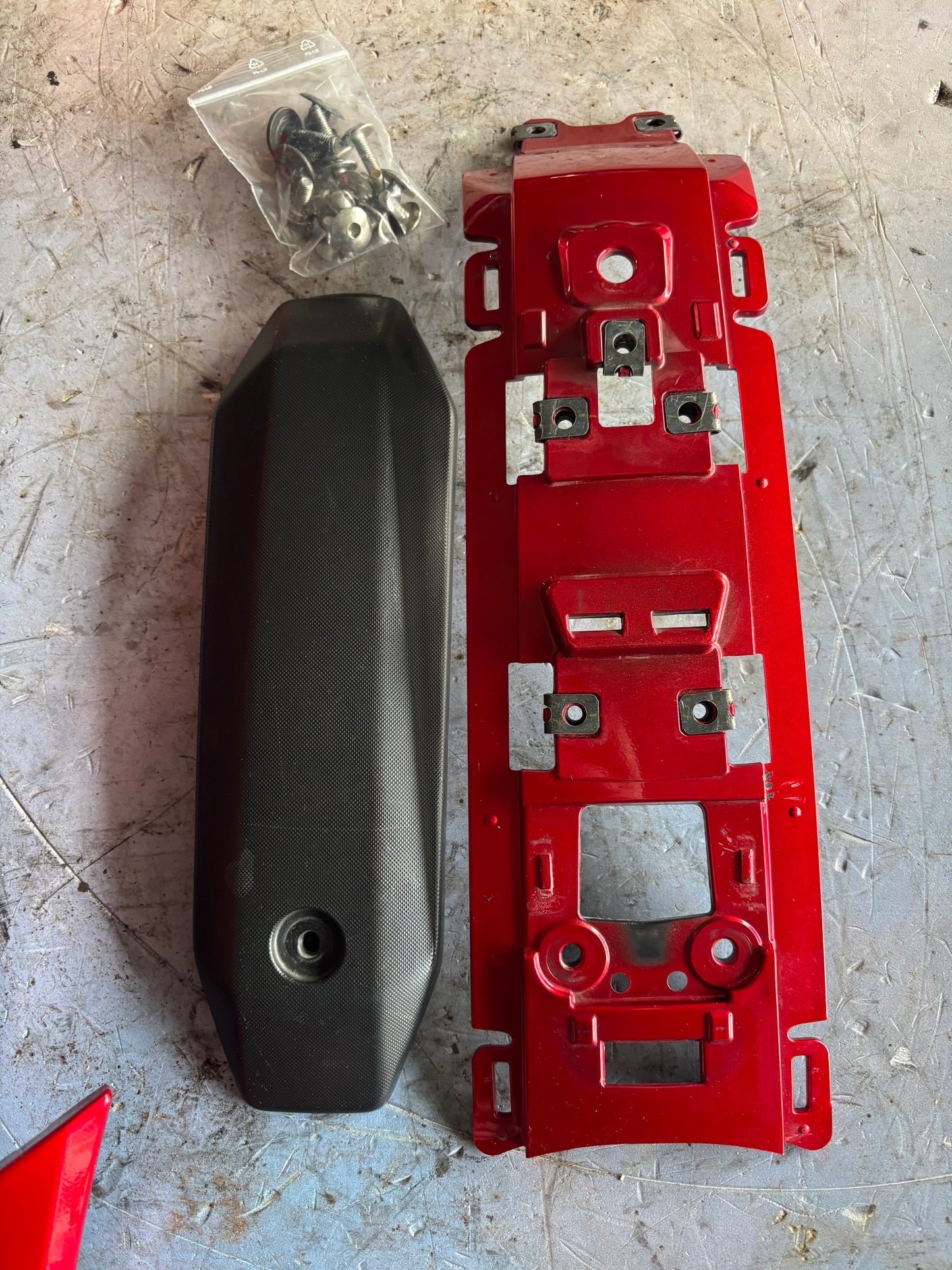 Ensemble carénage coque couvre réservoir droit et gauche yamaha mt 07 2014-2017