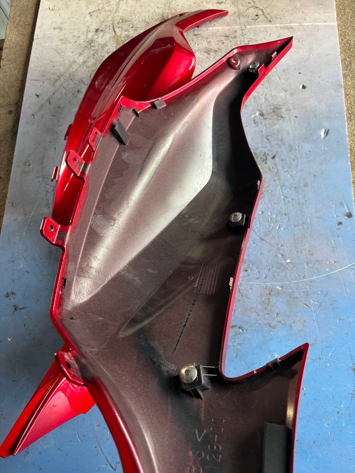 Ensemble carénage coque couvre réservoir droit et gauche yamaha mt 07 2014-2017