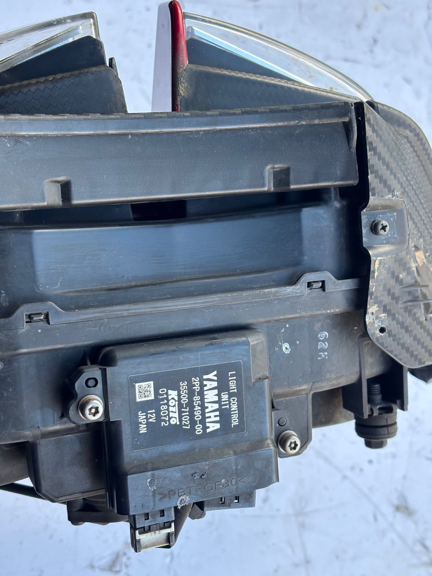 Optischer Gabelkopf für Yamaha Tracer 900 2015/2017