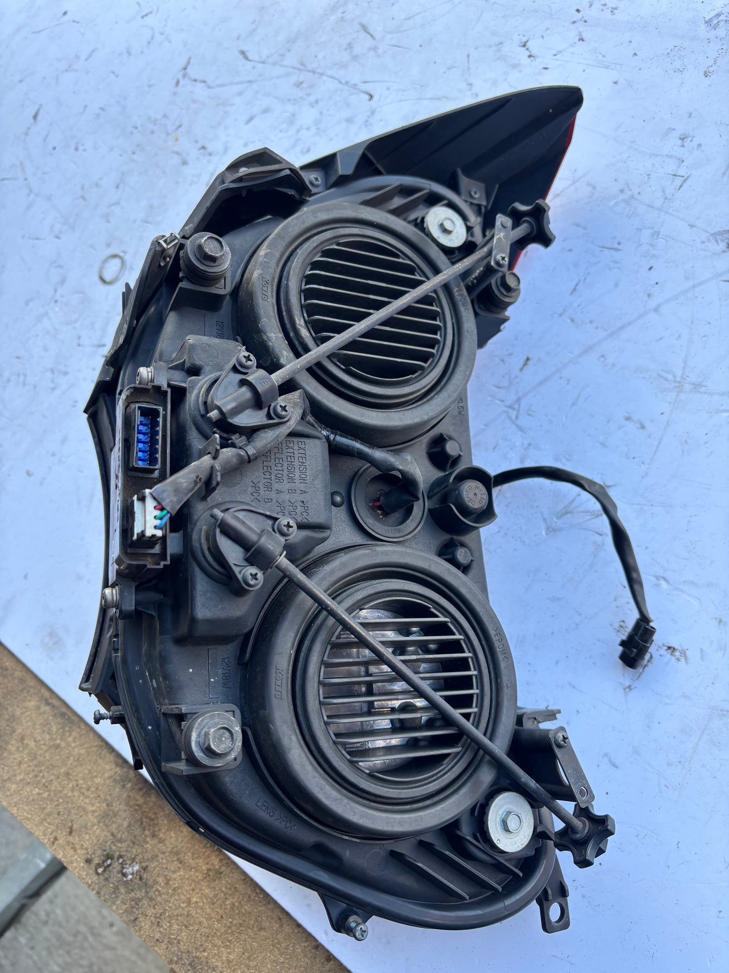 Optischer Gabelkopf für Yamaha Tracer 900 2015/2017