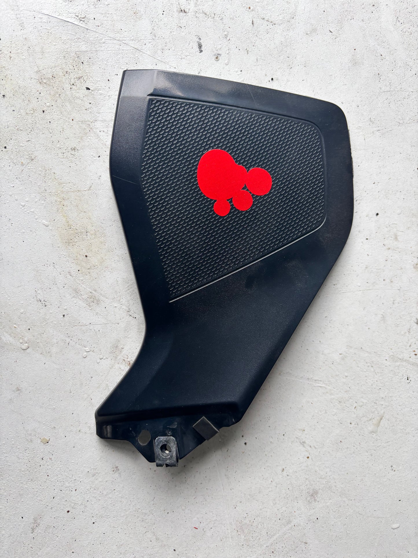 Yamaha mt09 left side protection pad