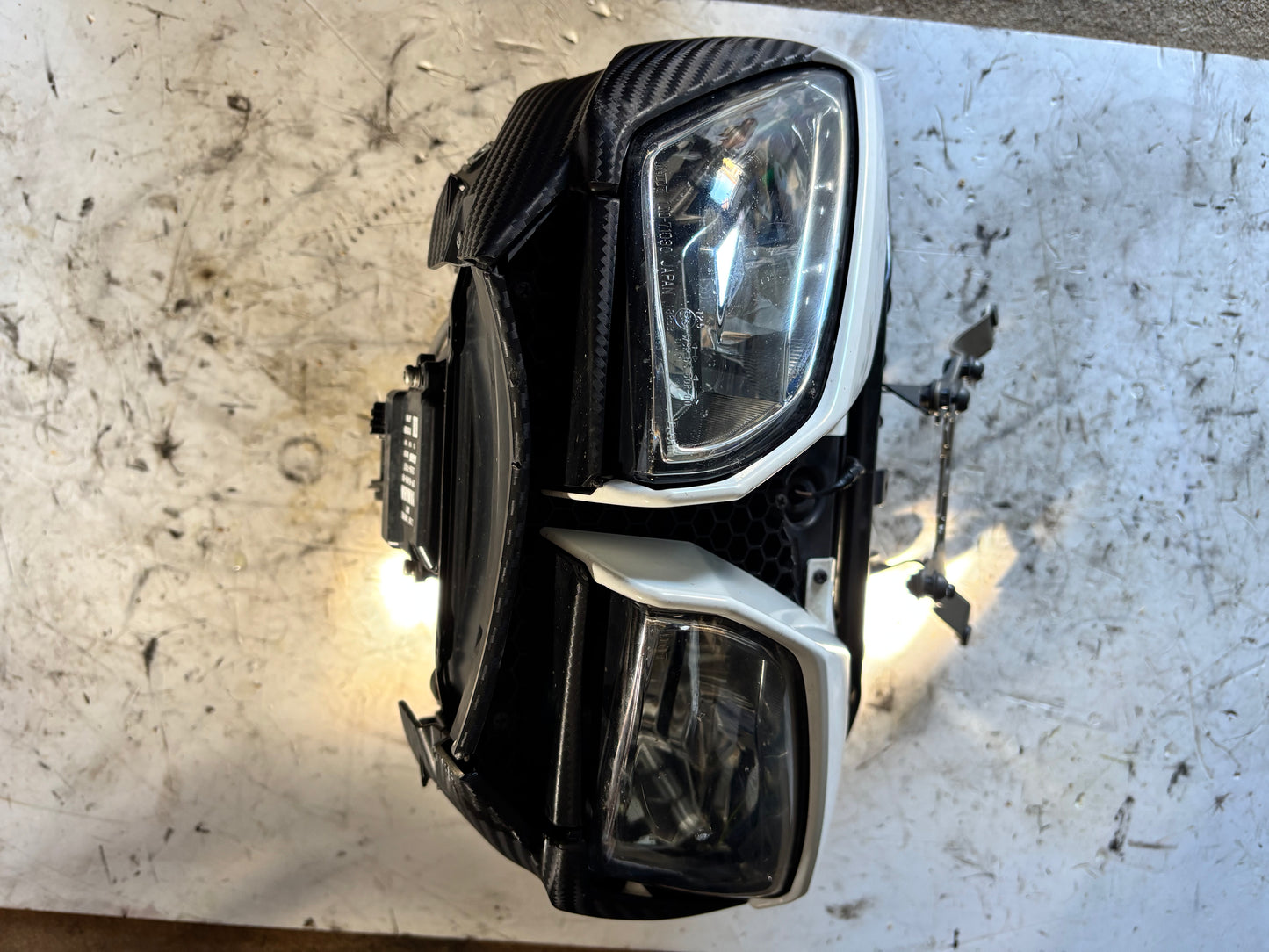 Tête de fourche optique phare Yamaha tracer 900 2015 à 2017