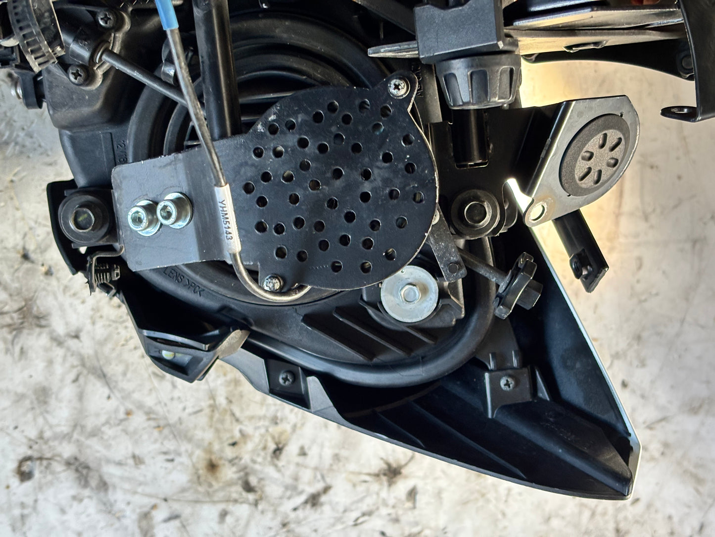 Tête de fourche optique phare Yamaha tracer 900 2015 à 2017