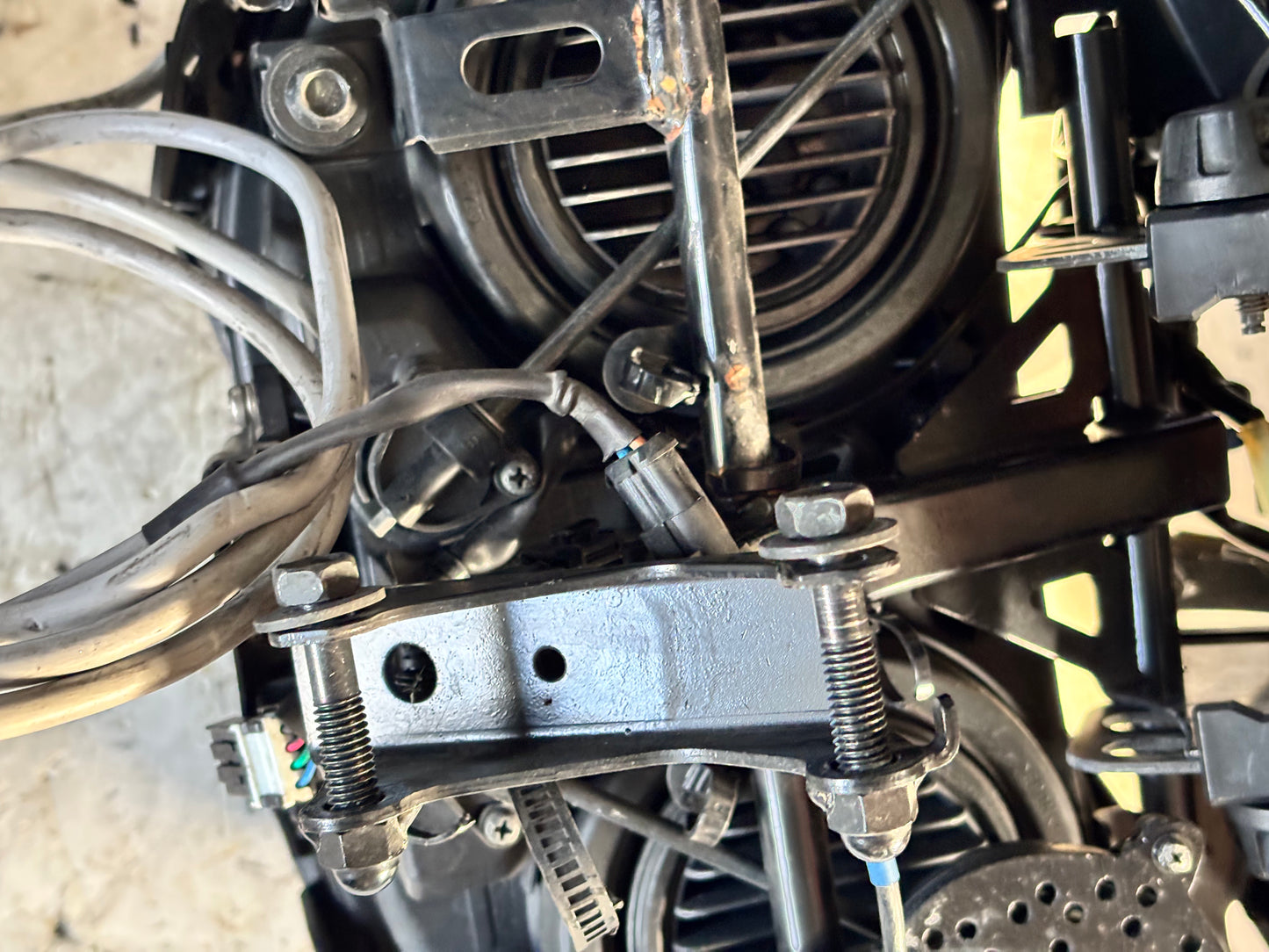 Tête de fourche optique phare Yamaha tracer 900 2015 à 2017