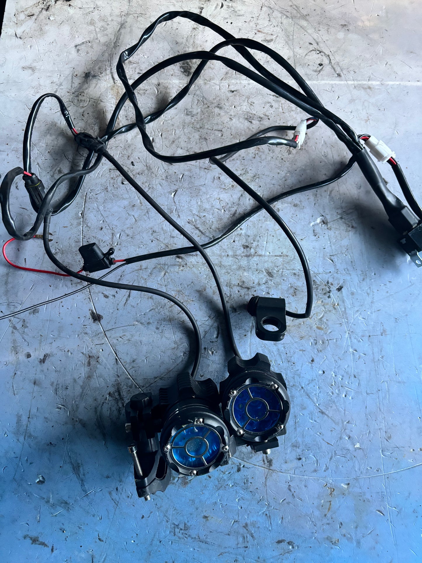 Kit led feux auxiliaire additionnels yamaha mt 09 2017-2020