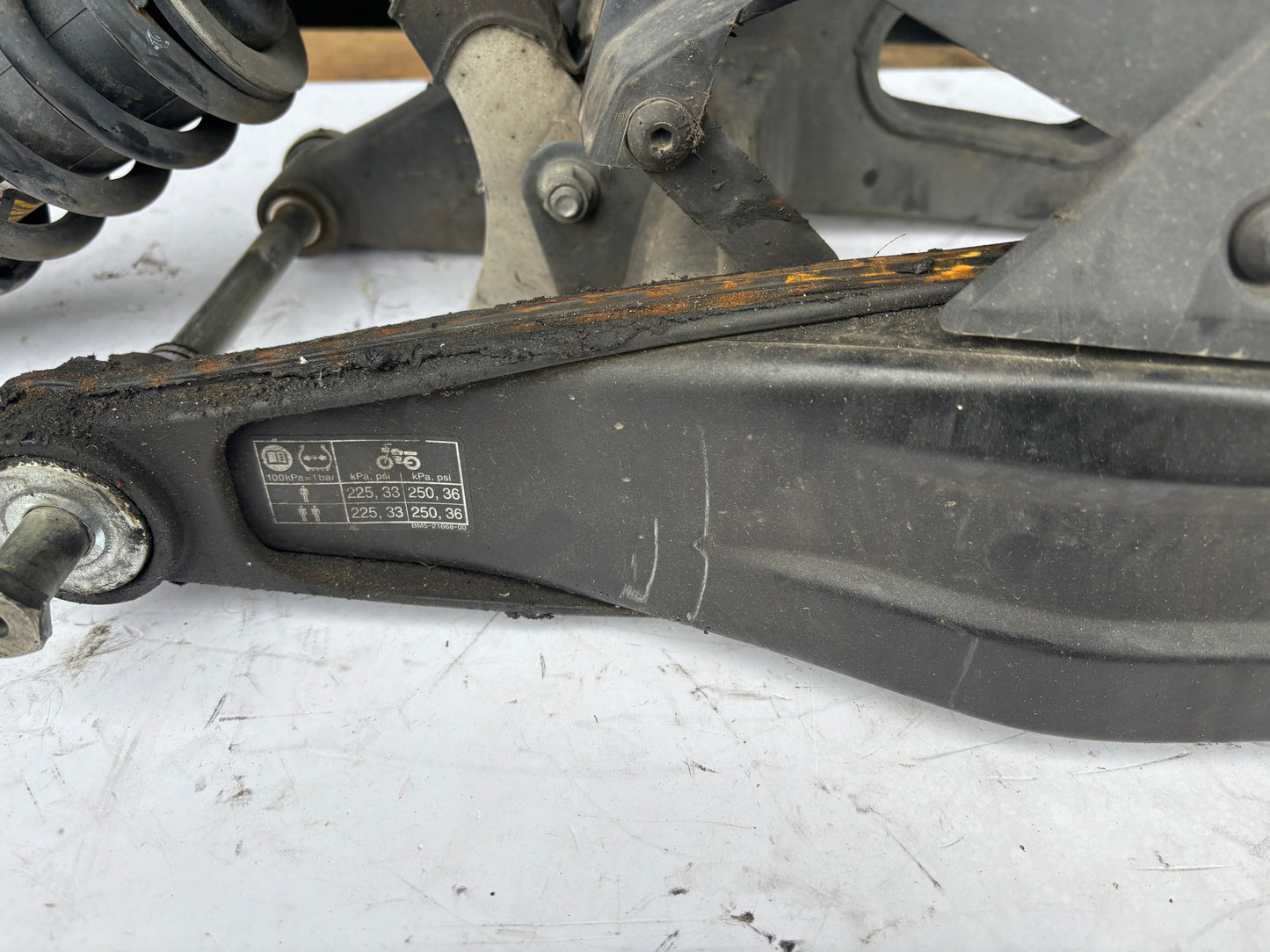 NU-Schwinge Yamaha MT 07 2014-2017