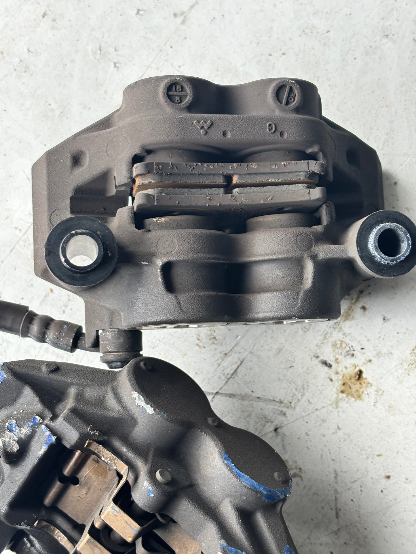 Étrier frein avant yamaha Mt09 tracer 900 radial 108 mm