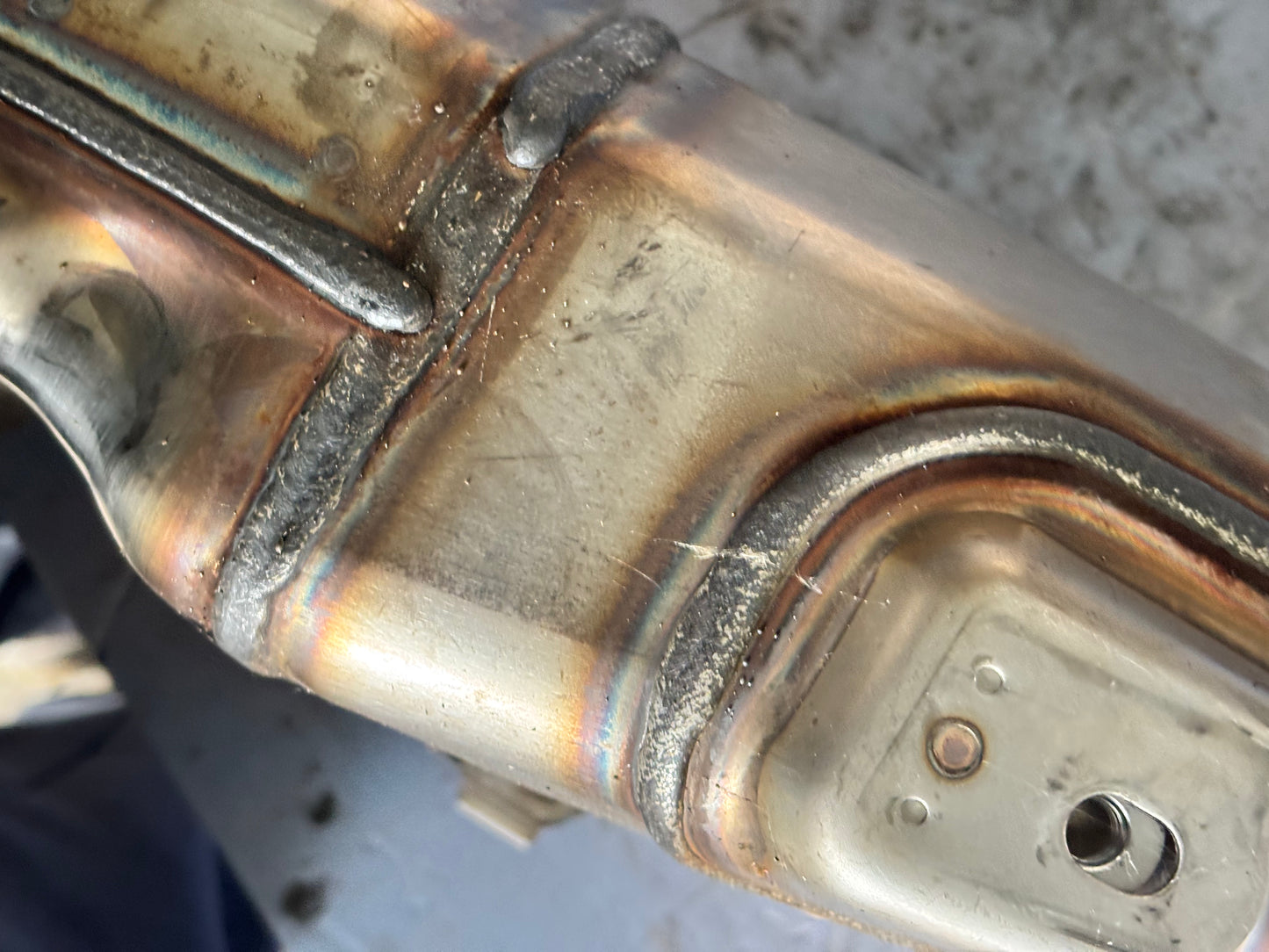 Ligne échappement origine yamaha mt 09 2021-2024