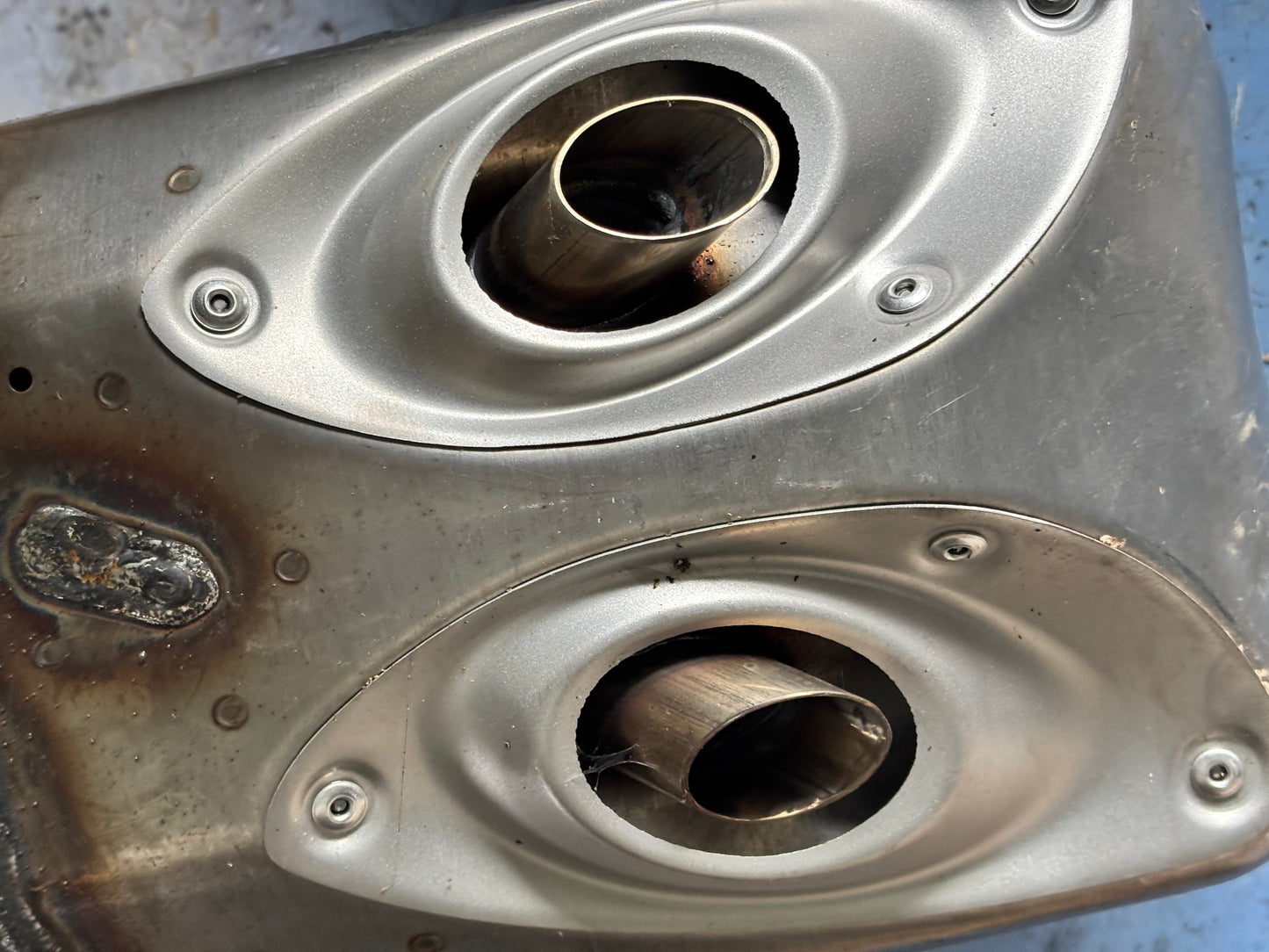 Ligne échappement origine yamaha mt 09 2021-2024