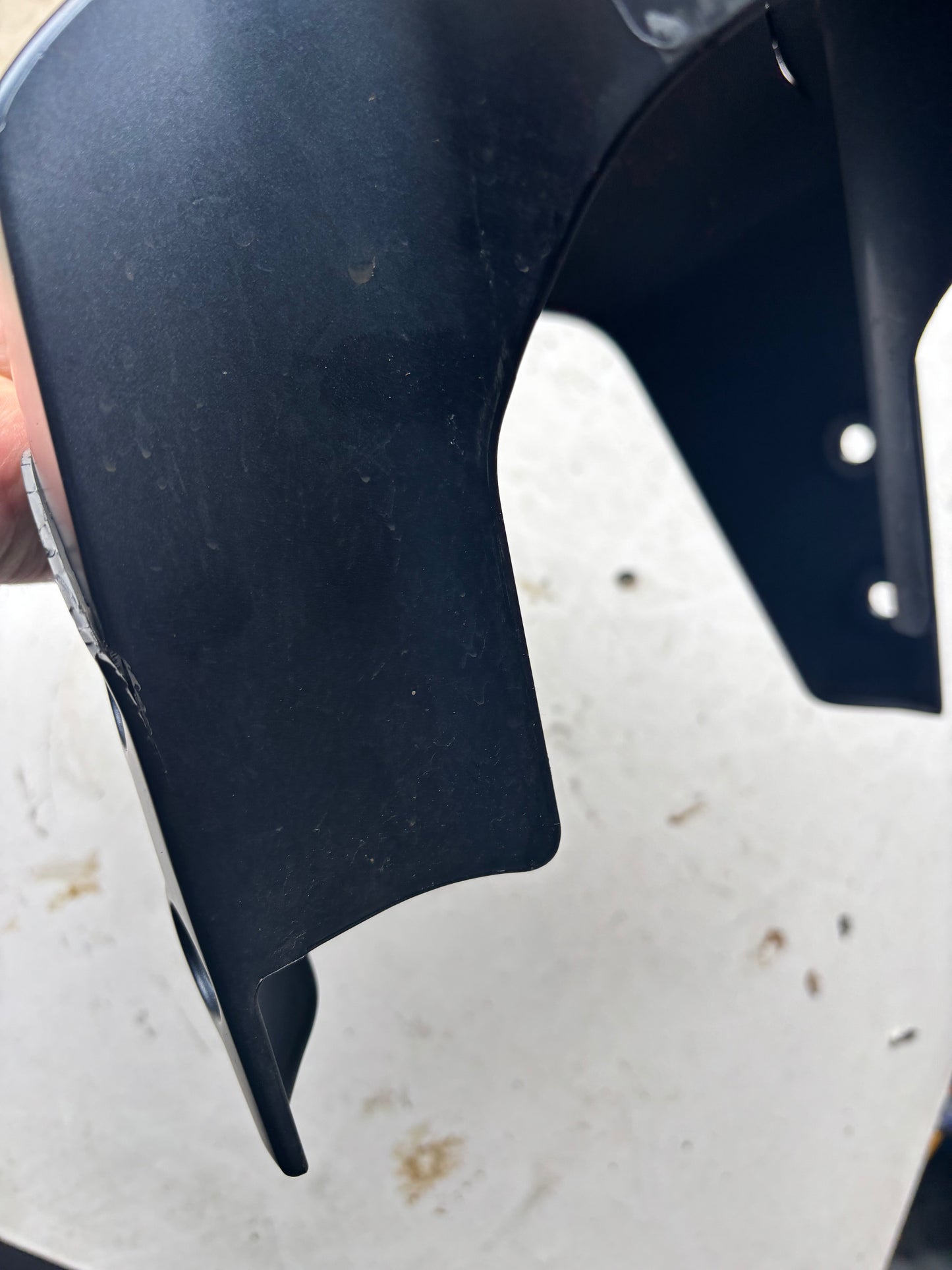 Garde boue avant  yamaha mt 09 2021-2024