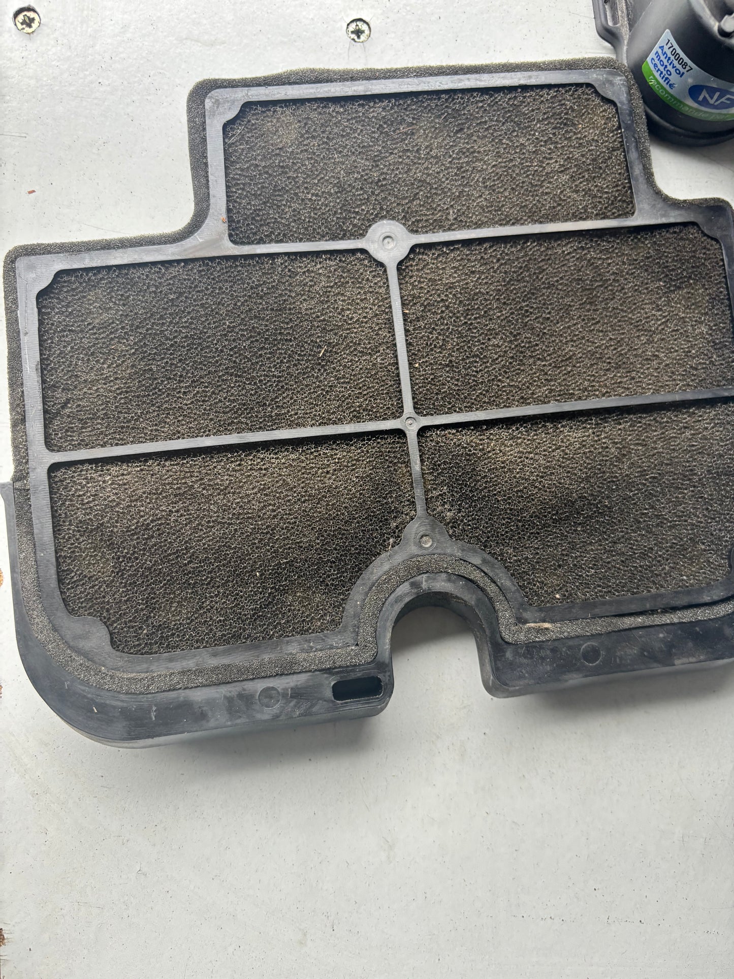 Filtre air mousse  kawasaki er6n er6f er6 2009/2011