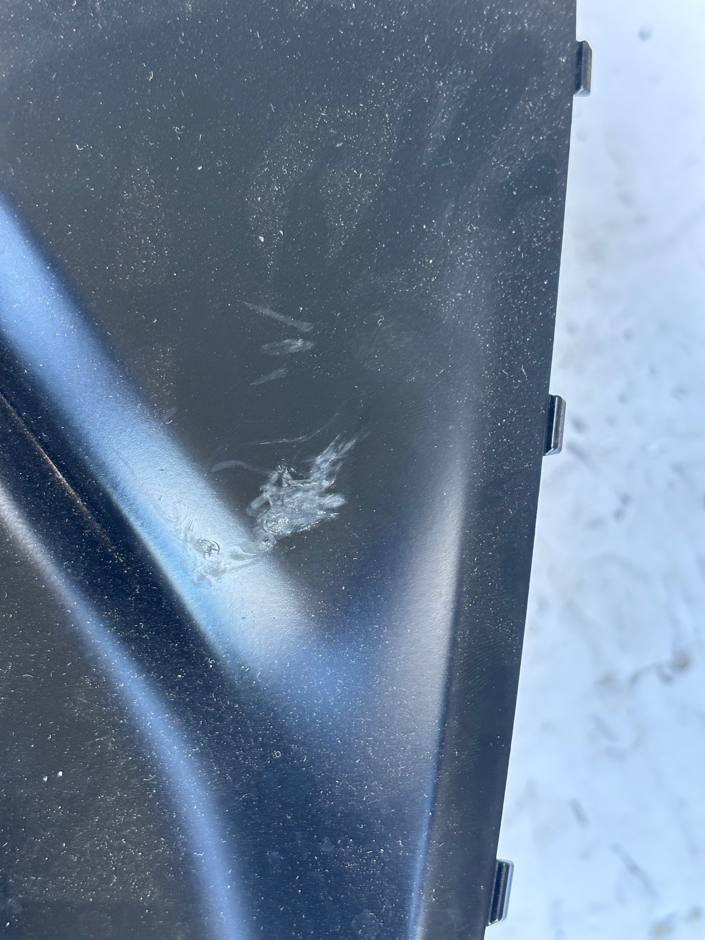 Rumpfverkleidung der rechten Tankschaufel Yamaha mt07 2021/2024