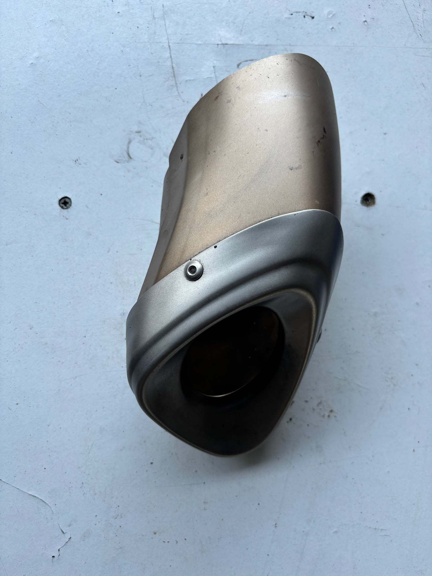 Protection pare chaleur embout sortie échappement origine mt09 tracer 900 Yamaha