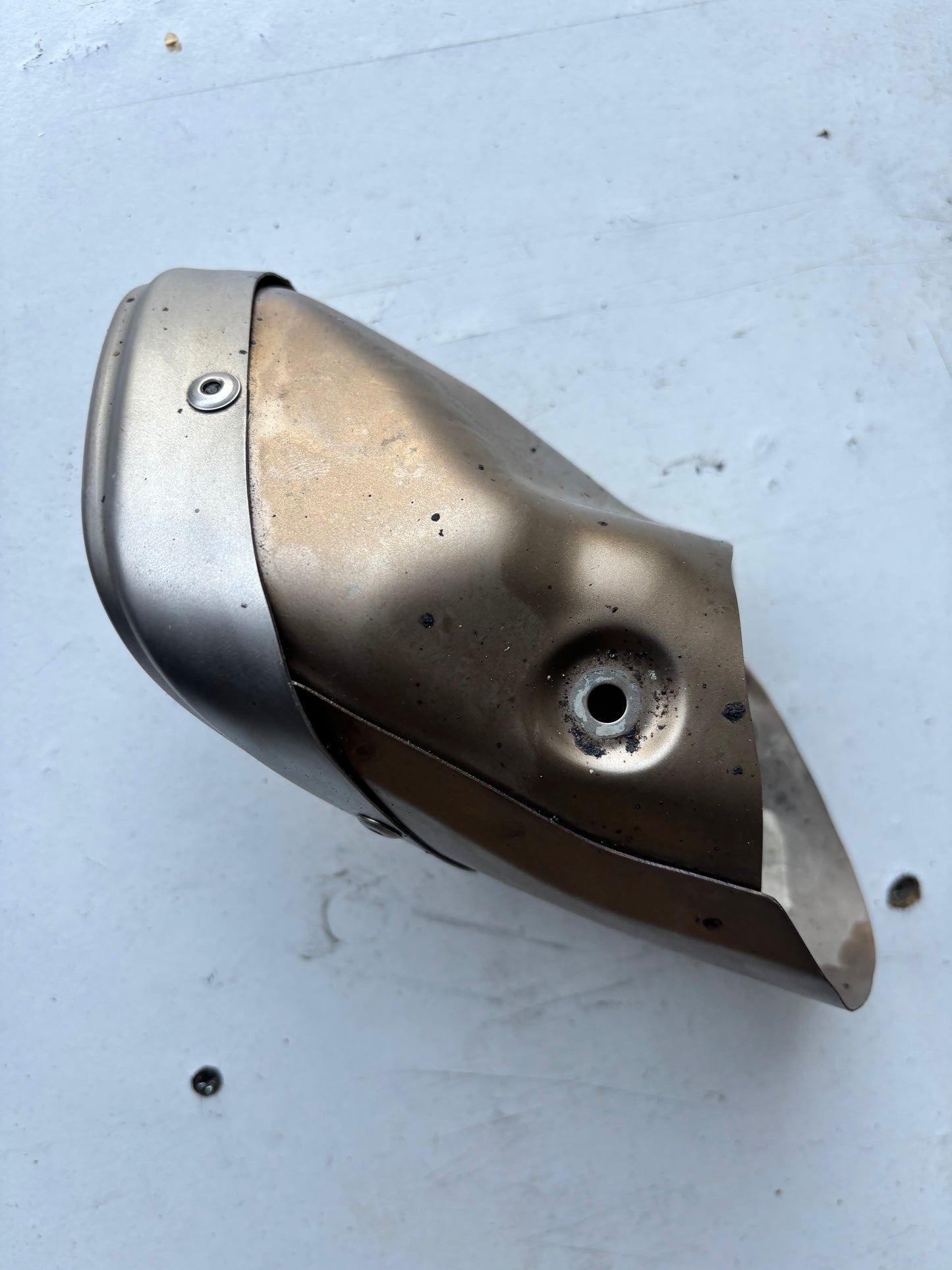 Protection pare chaleur embout sortie échappement origine mt09 tracer 900 Yamaha