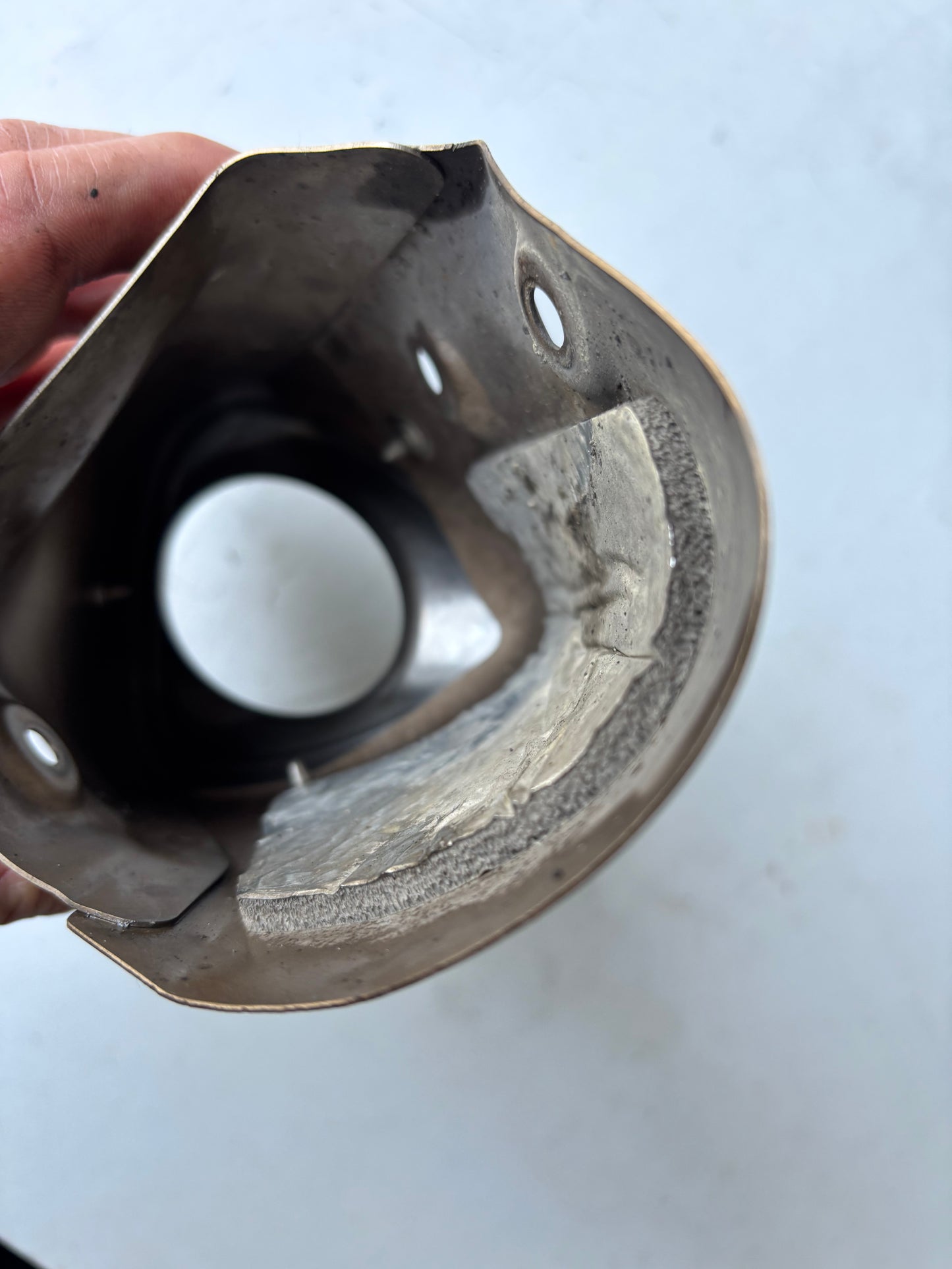 Protection pare chaleur embout sortie échappement origine mt09 tracer 900 Yamaha