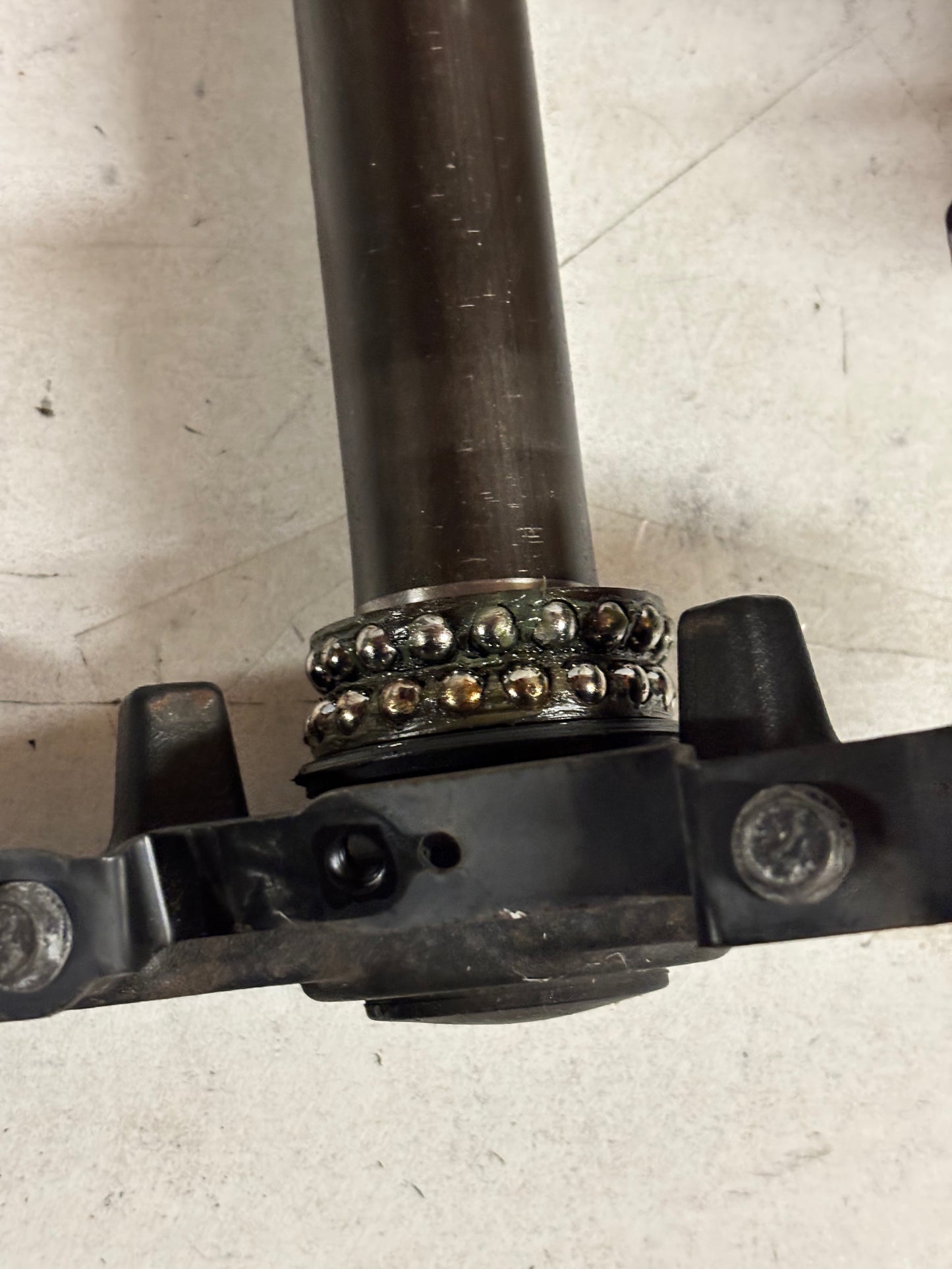 Té fourche inférieur et supérieur Kawasaki Er6n 2009/2011