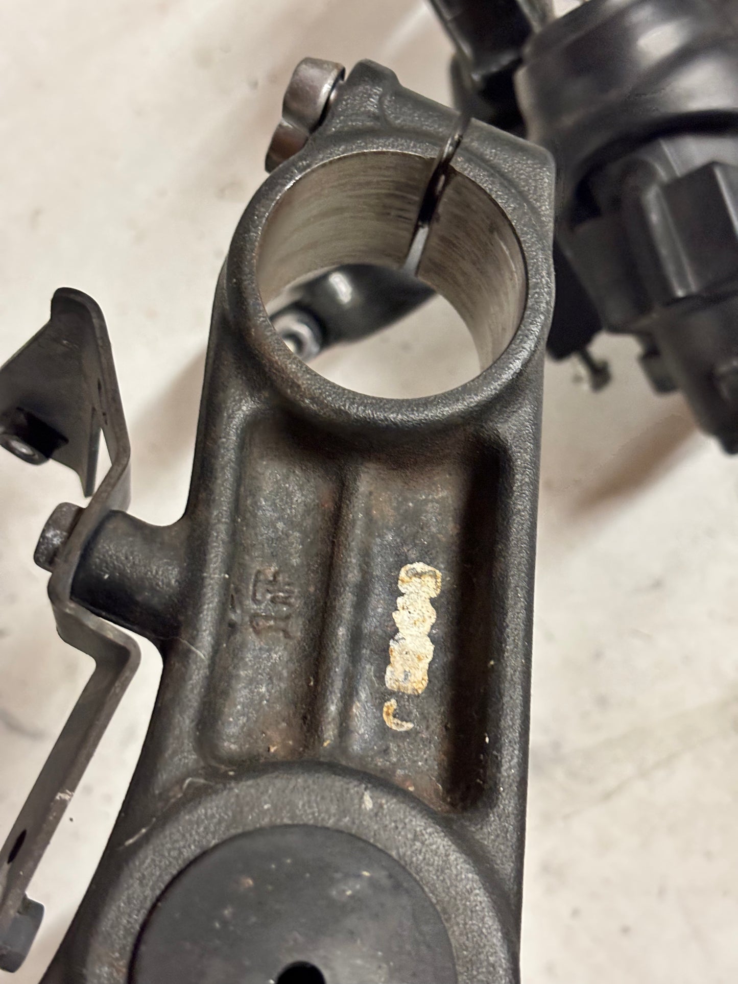 Té fourche inférieur et supérieur Kawasaki Er6n 2009/2011