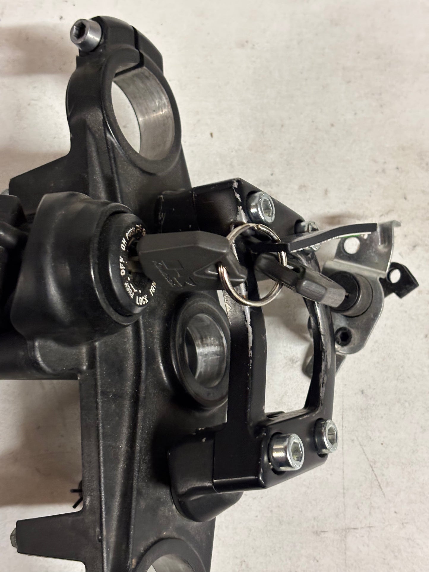 Té fourche inférieur et supérieur Kawasaki Er6n 2009/2011