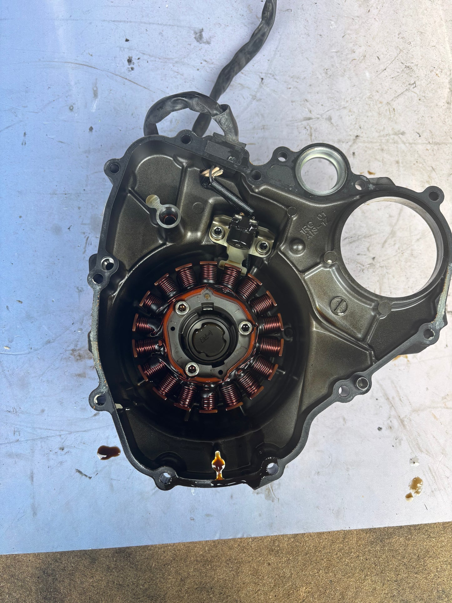 Stator und Kurbelgehäuse Yamaha MT 09 und Tracer 900 2017-2020