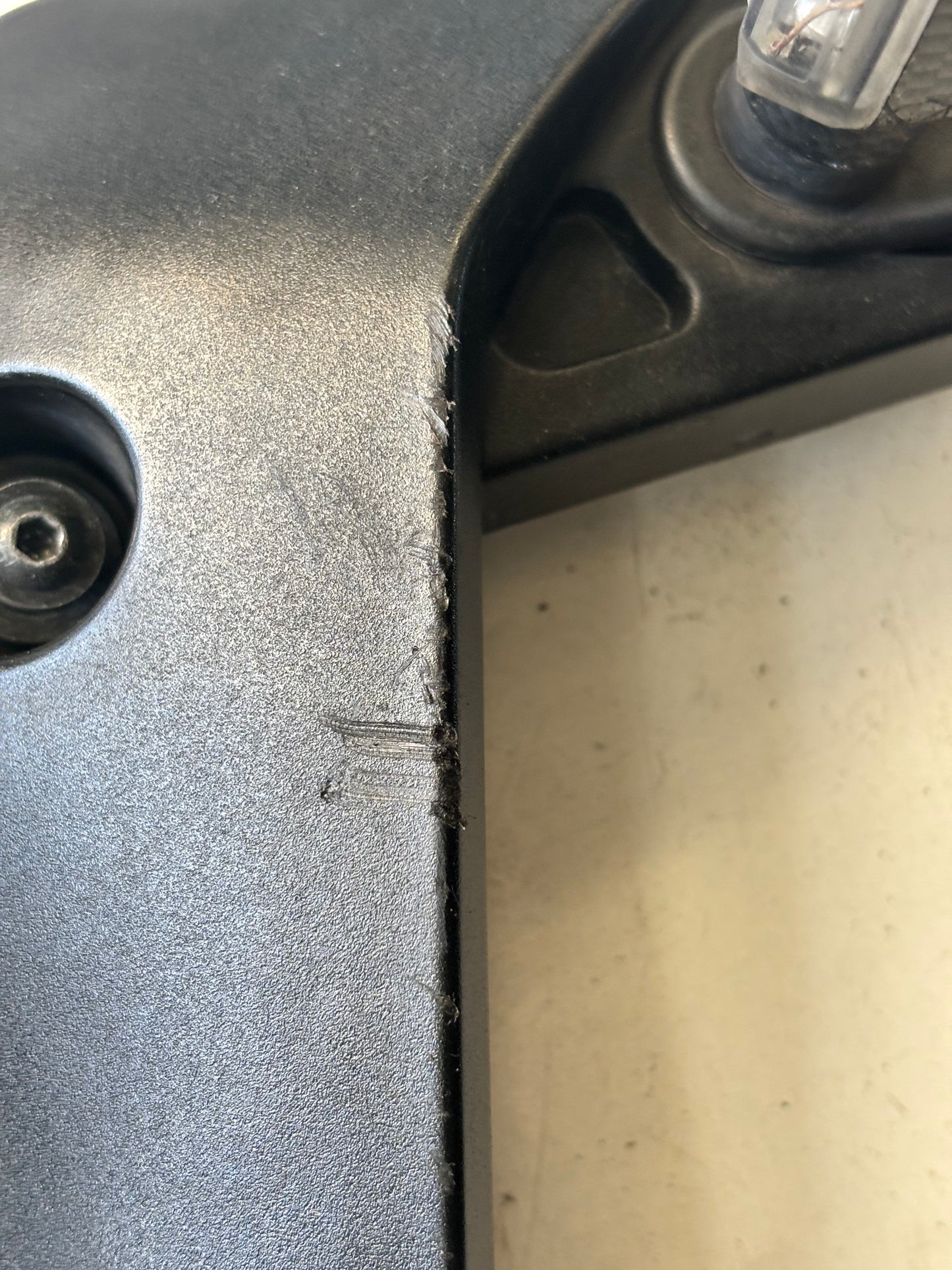 Support clignotant écope gauche yamaha mt07 mt-07 2014 à 2020