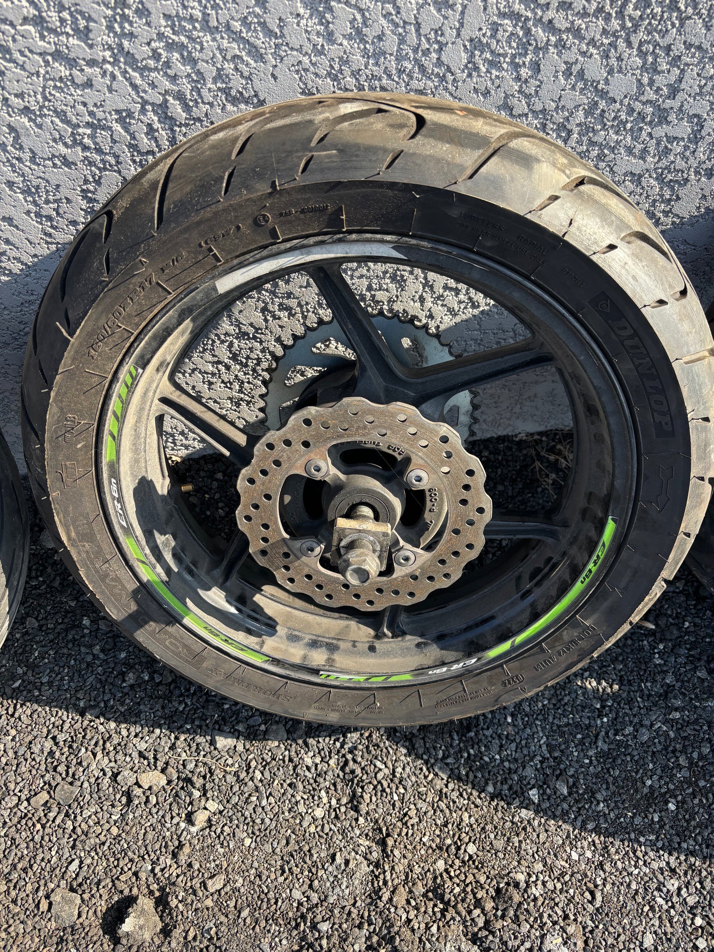 Kawasaki Er6n er6f 2005/2016 Hinterrad