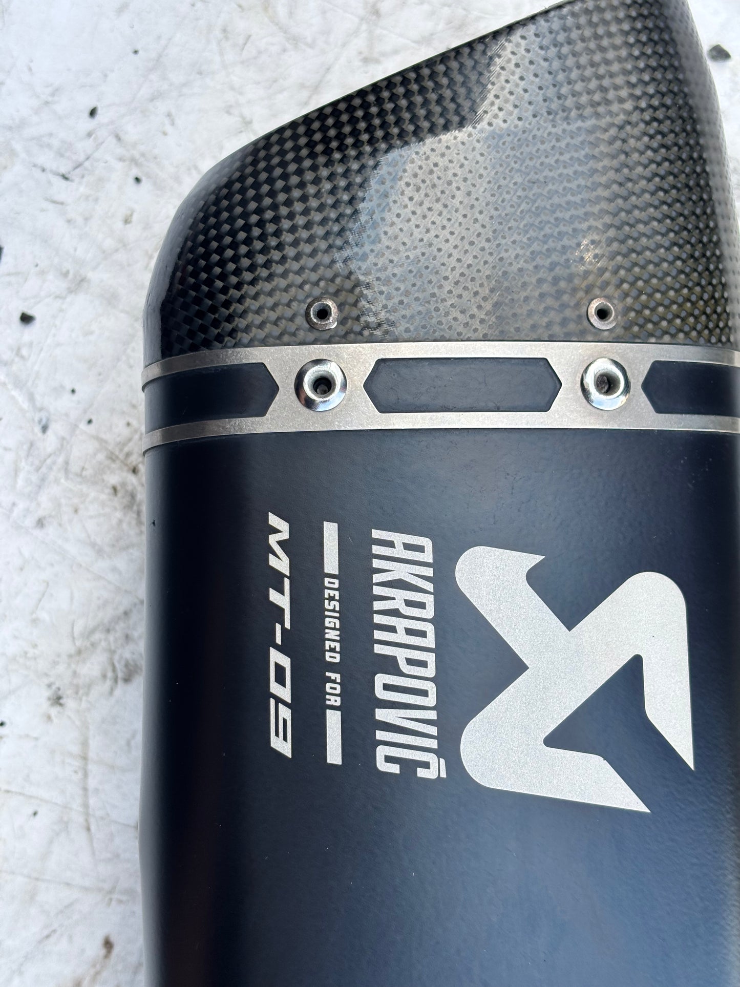 Ligne échappement akrapovic HOMOLOGUÉ yamaha mt 09 2021-2024 90798-32413-00