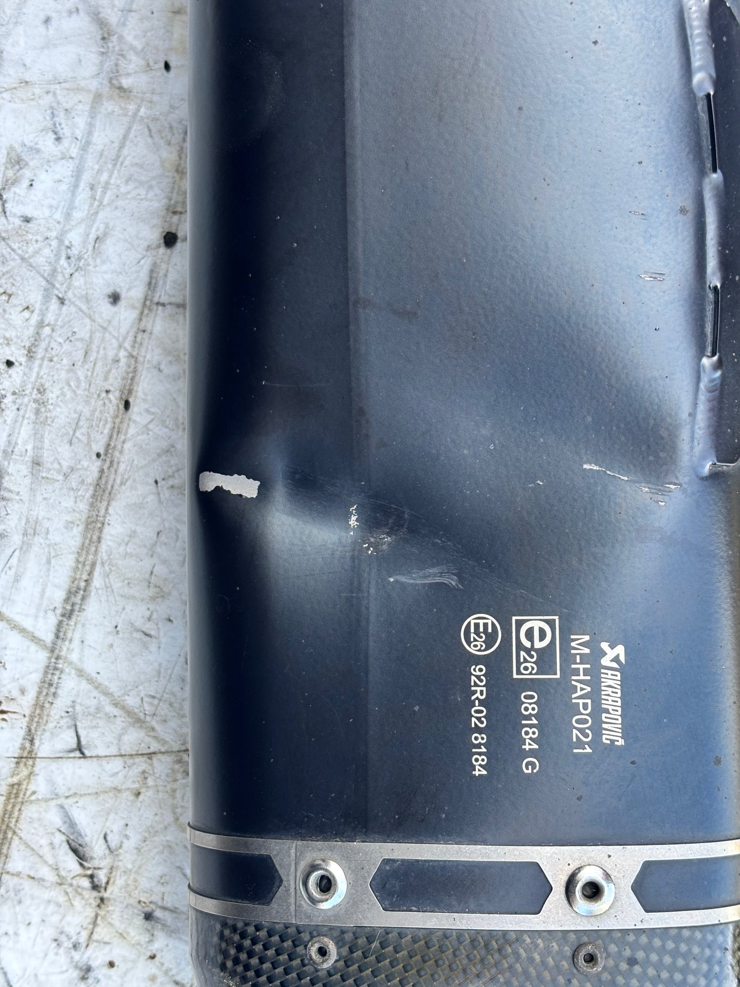 Ligne échappement akrapovic HOMOLOGUÉ yamaha mt 09 2021-2024 90798-32413-00