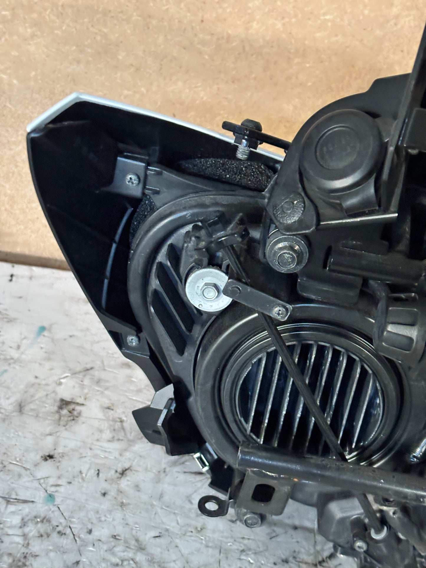 Tête de fourche araignée optique phare Yamaha tracer 900 2015 à 2017