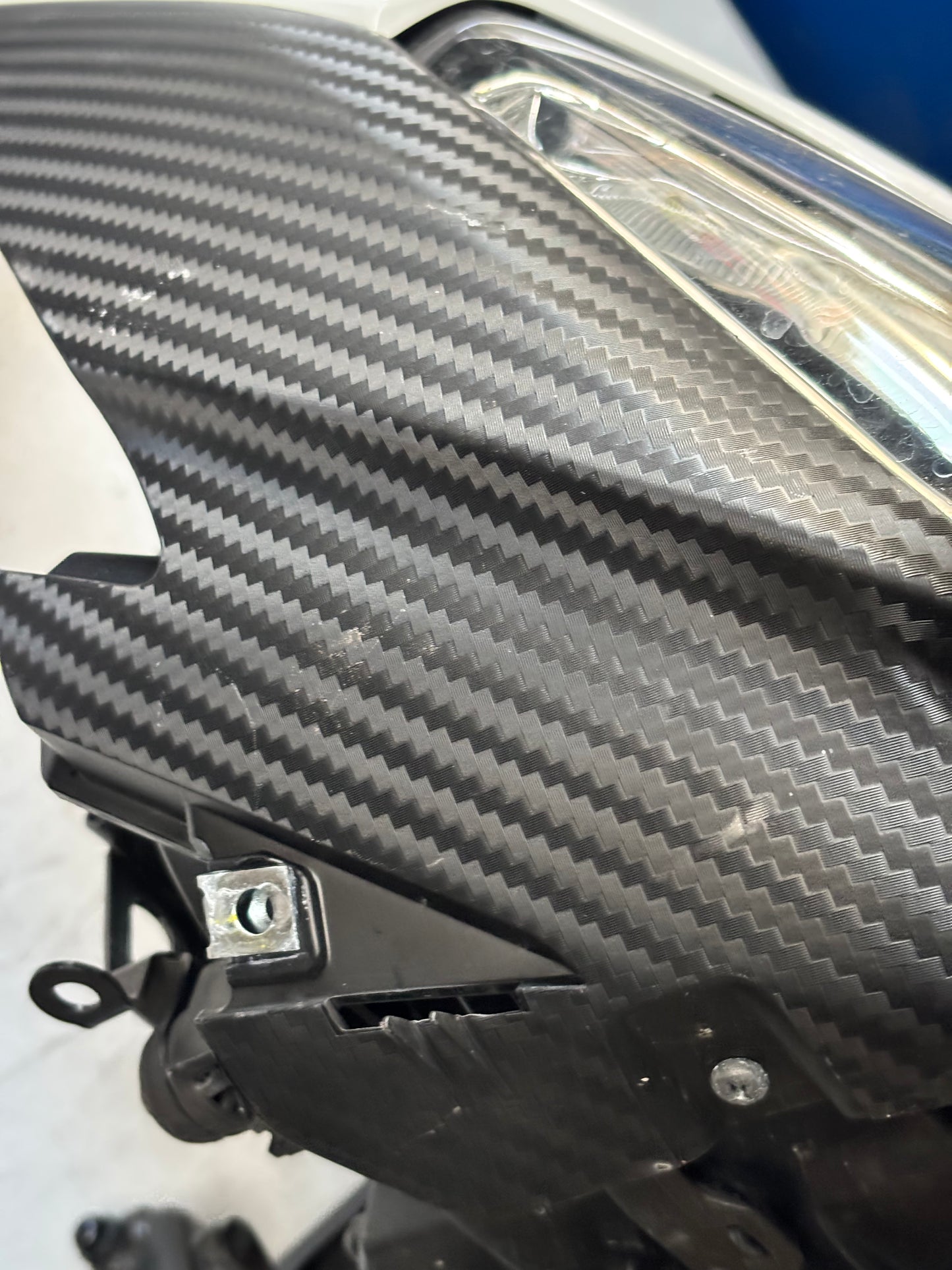 Tête de fourche araignée optique phare Yamaha tracer 900 2015 à 2017