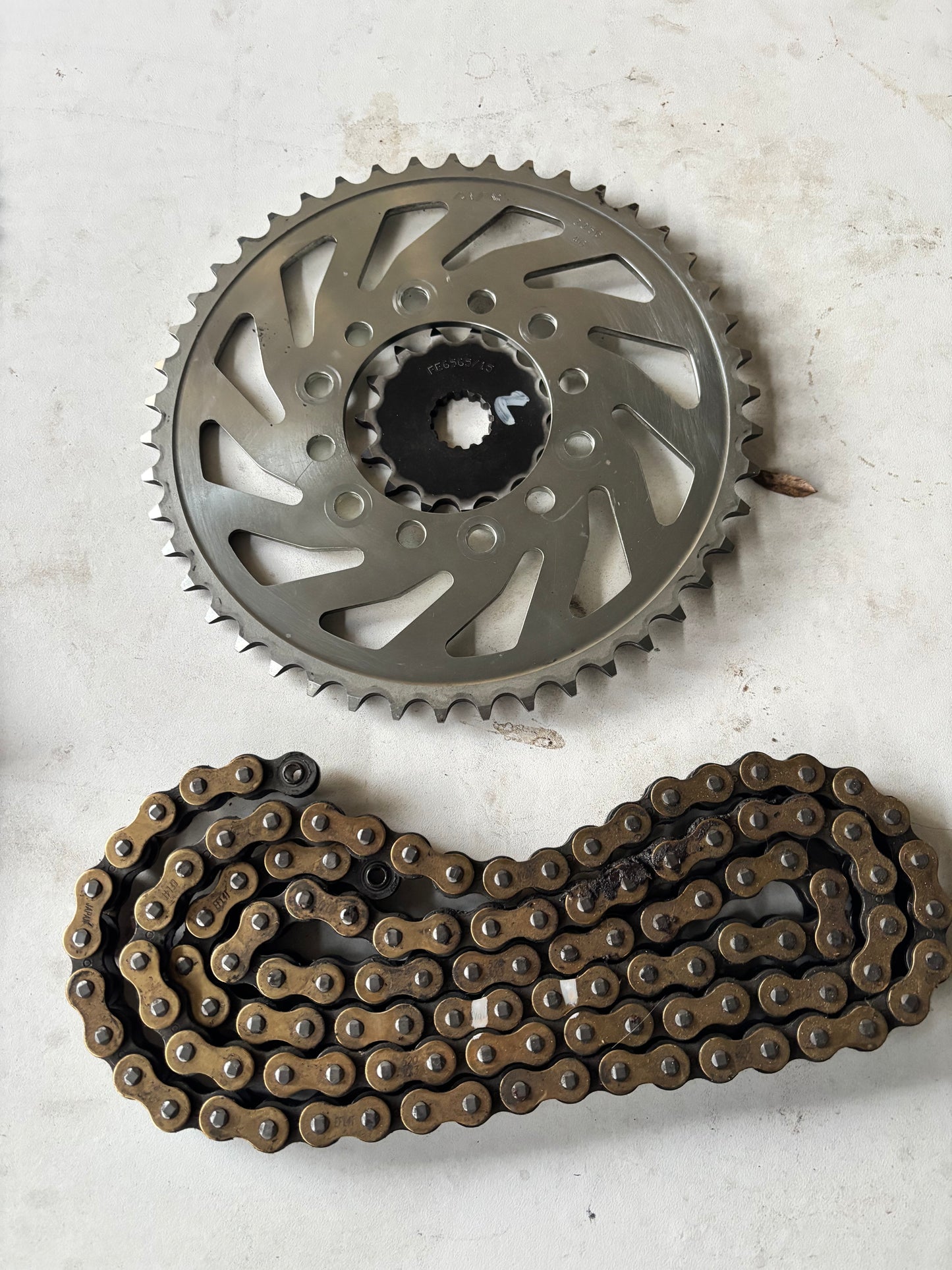 Kit chaîne Kawasaki Er6n er6f 2