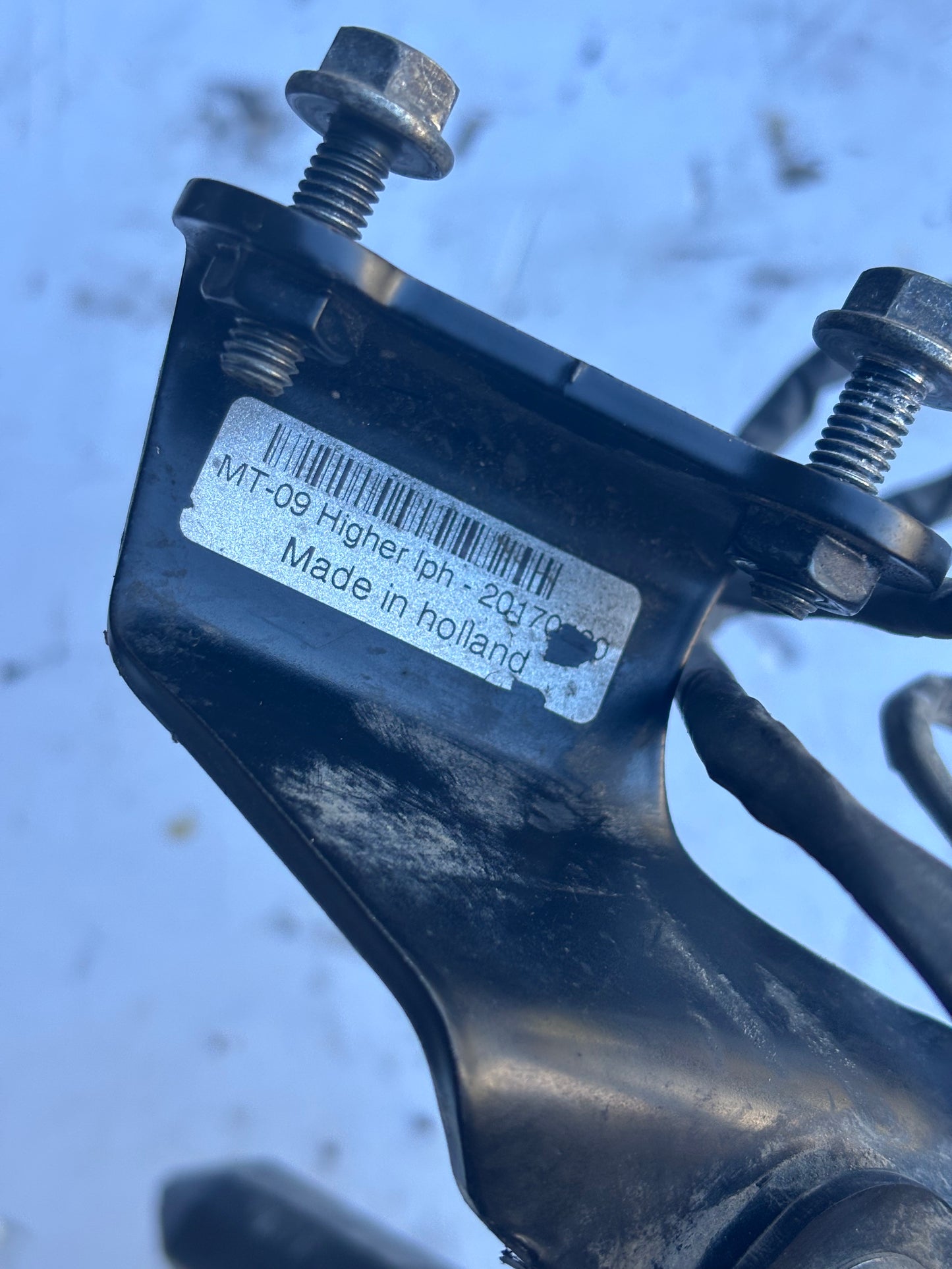 Kennzeichenhalter für Yamaha MT 09 2017-2020