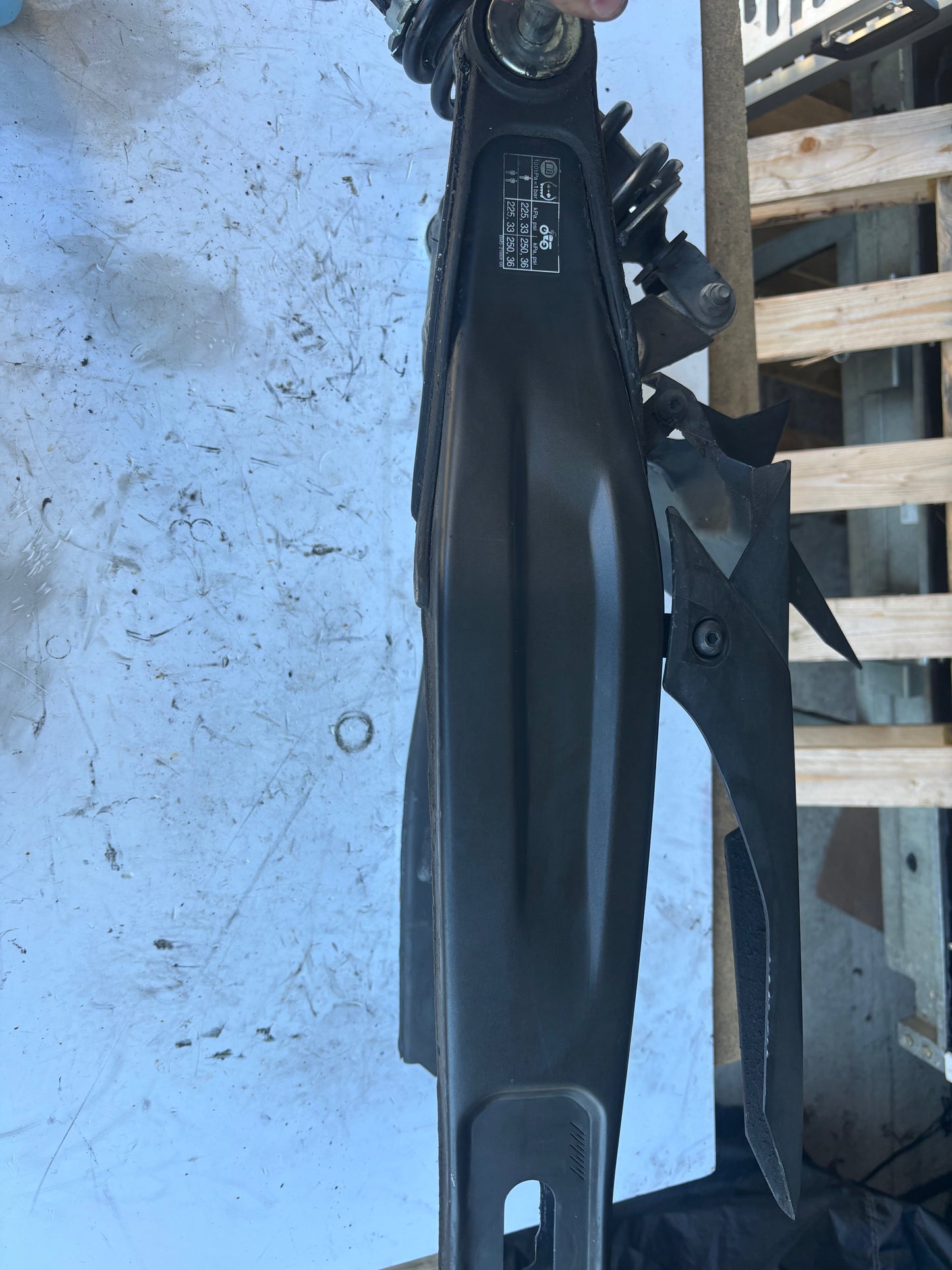 Komplette Schwinge Yamaha MT 07 2014 - 2020