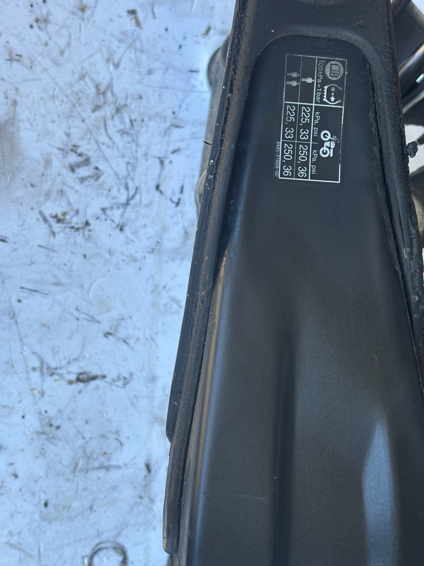 Komplette Schwinge Yamaha MT 07 2014 - 2020