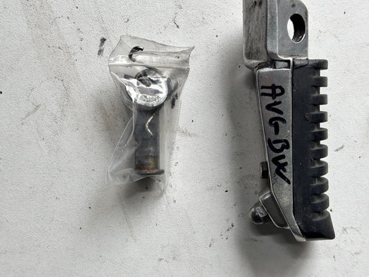 Repose cale pied avant conducteur gauche kawasaki er6n er6f 2009-2016