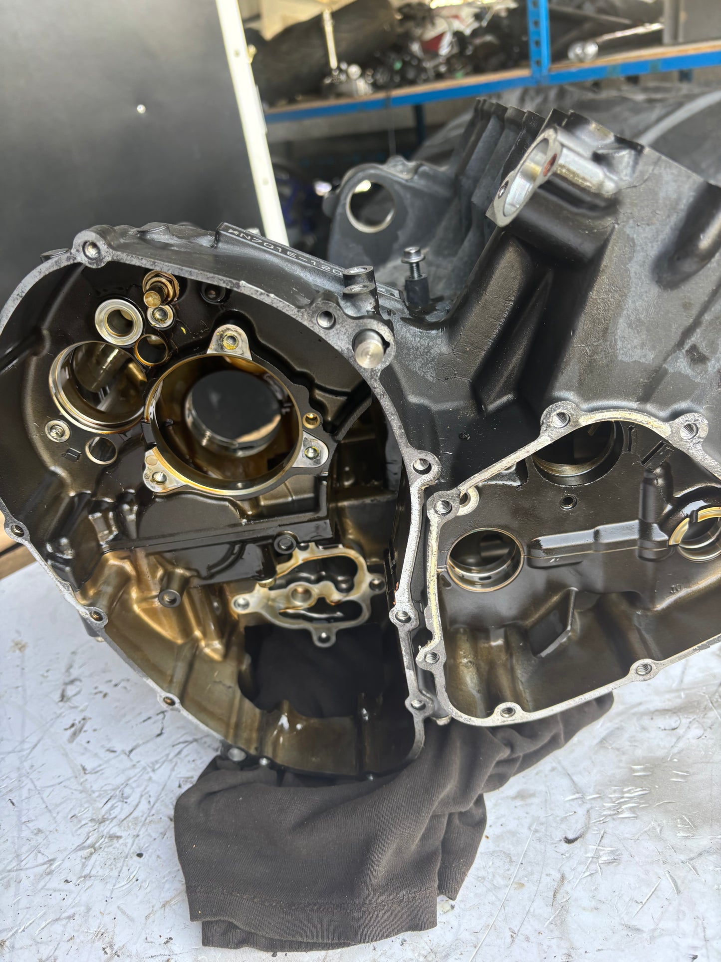 Unterer Motorkurbelgehäuse-Zylinderblock Yamaha MT 09 2017-2020