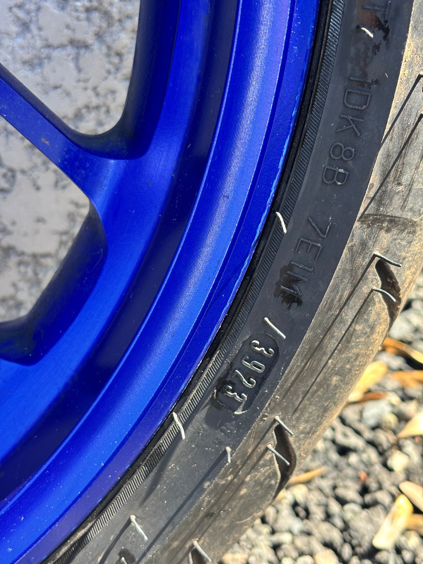 Roue avant yamaha mt 09 2021-2024