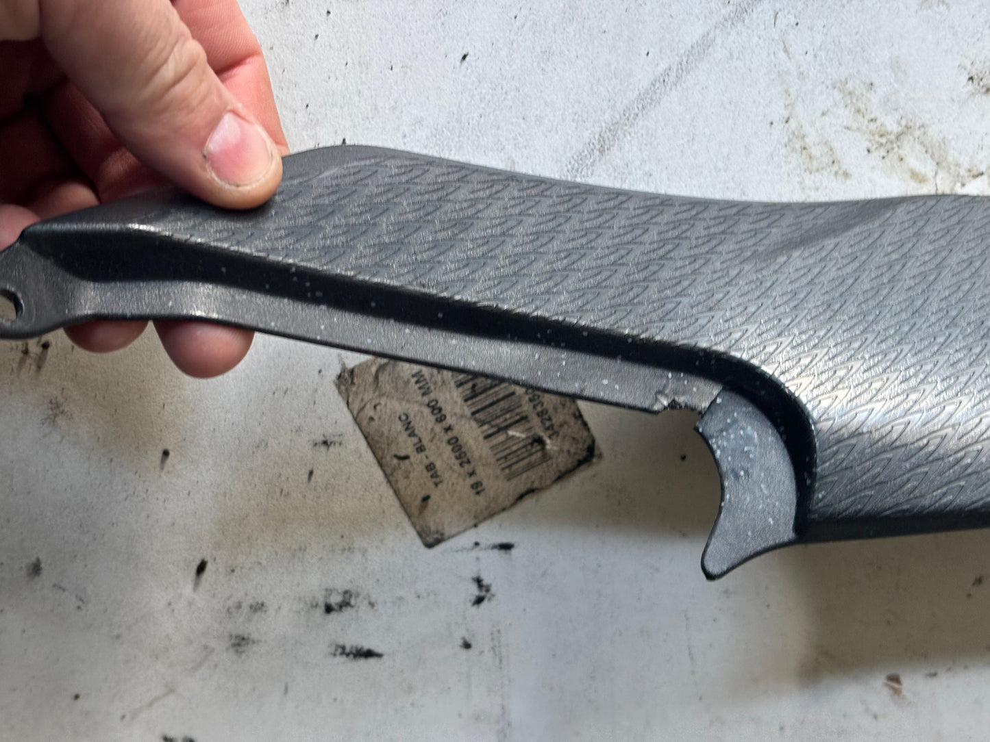 Carénage latéral gauche protection réservoir  Kawasaki Er6n er6f 2009/2011