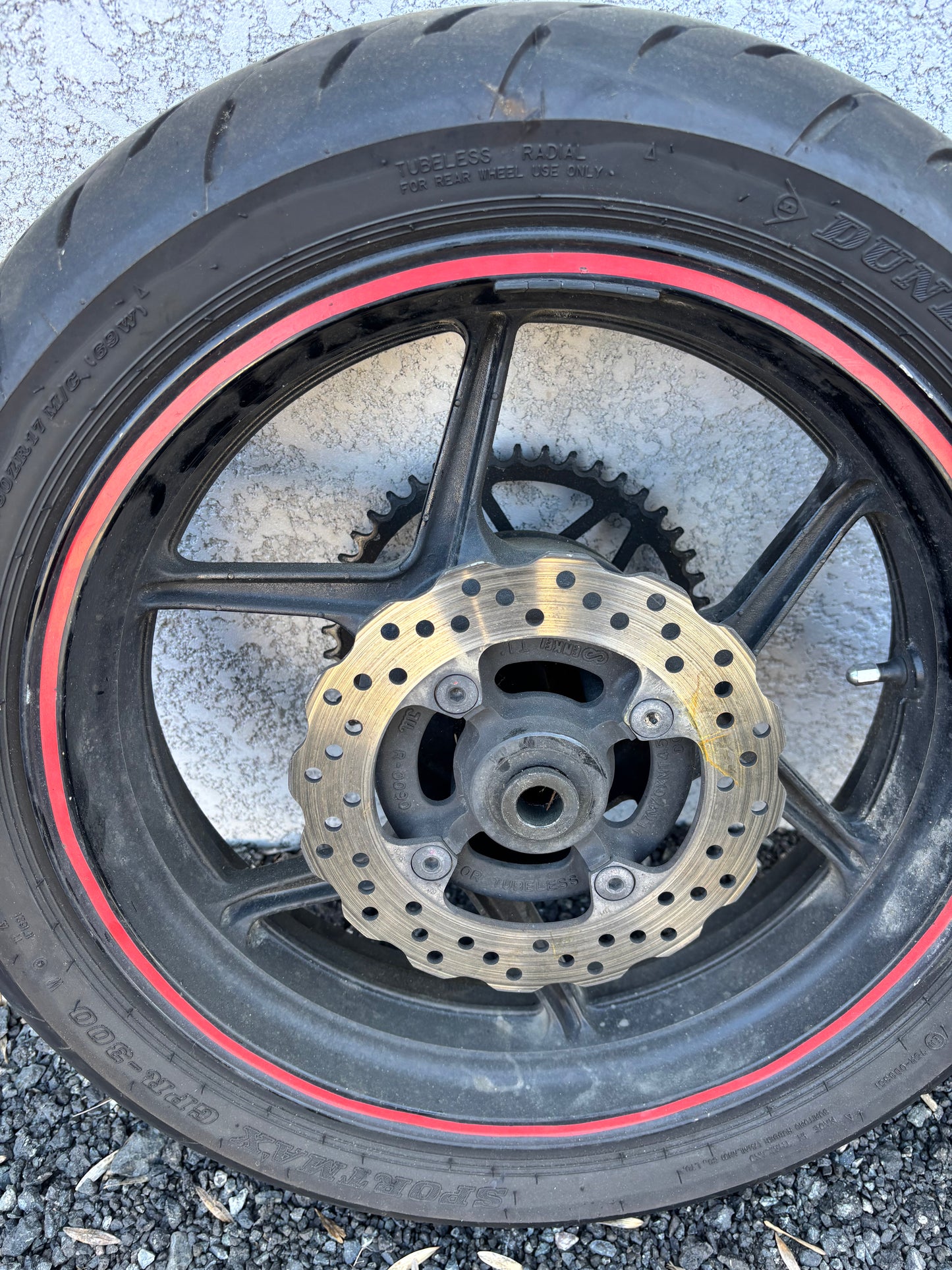 Roue avant et arrière Kawasaki Er6 2012/2016