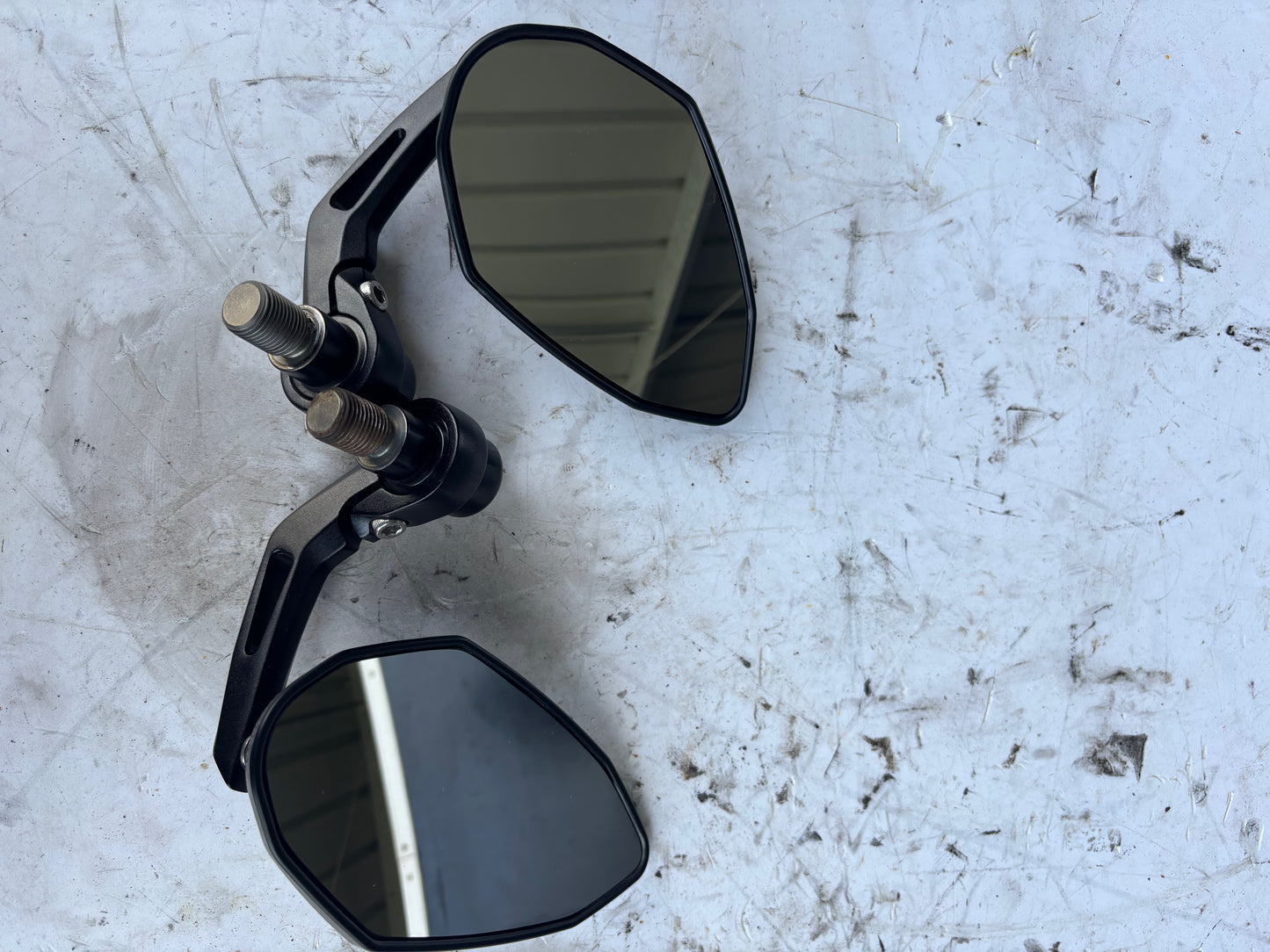 Lenkerendenspiegel-Paar für Yamaha MT 09 / MT 07, nur Lenker