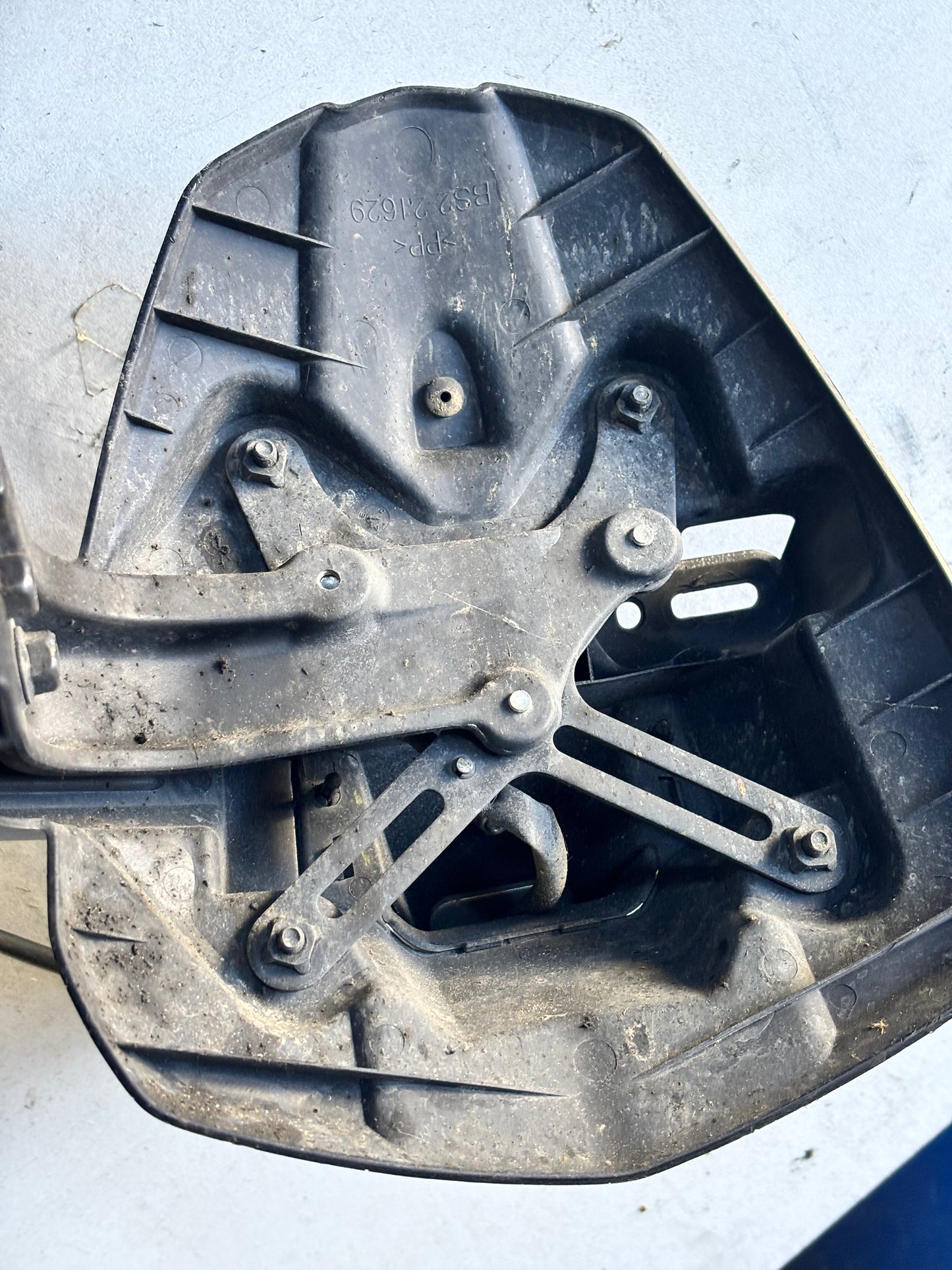 Support plaque immatriculation yamaha mt09 2017/2020