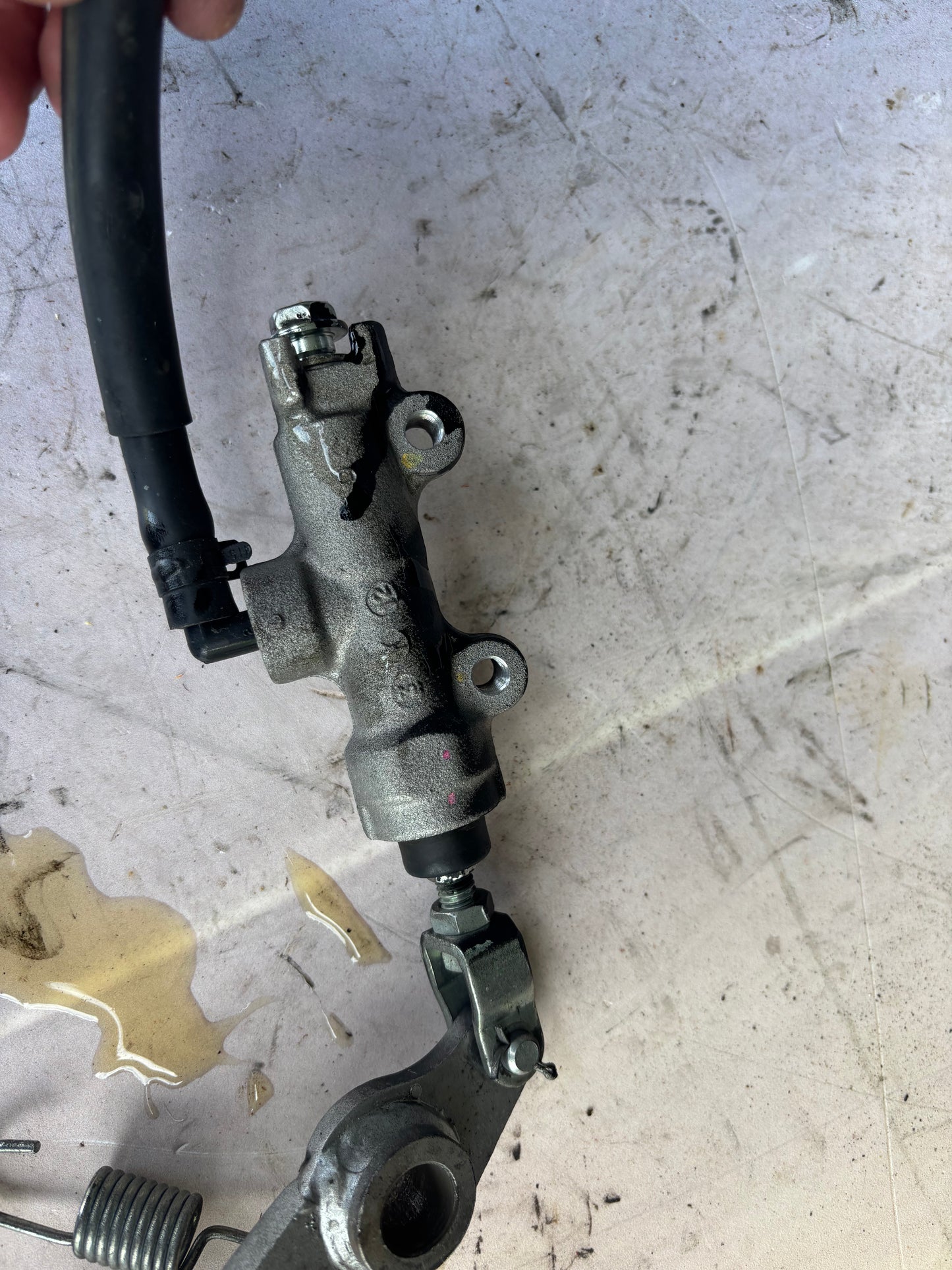 Kawasaki Er6 N 2012/2016 Bremspedal und Hauptbremszylinder