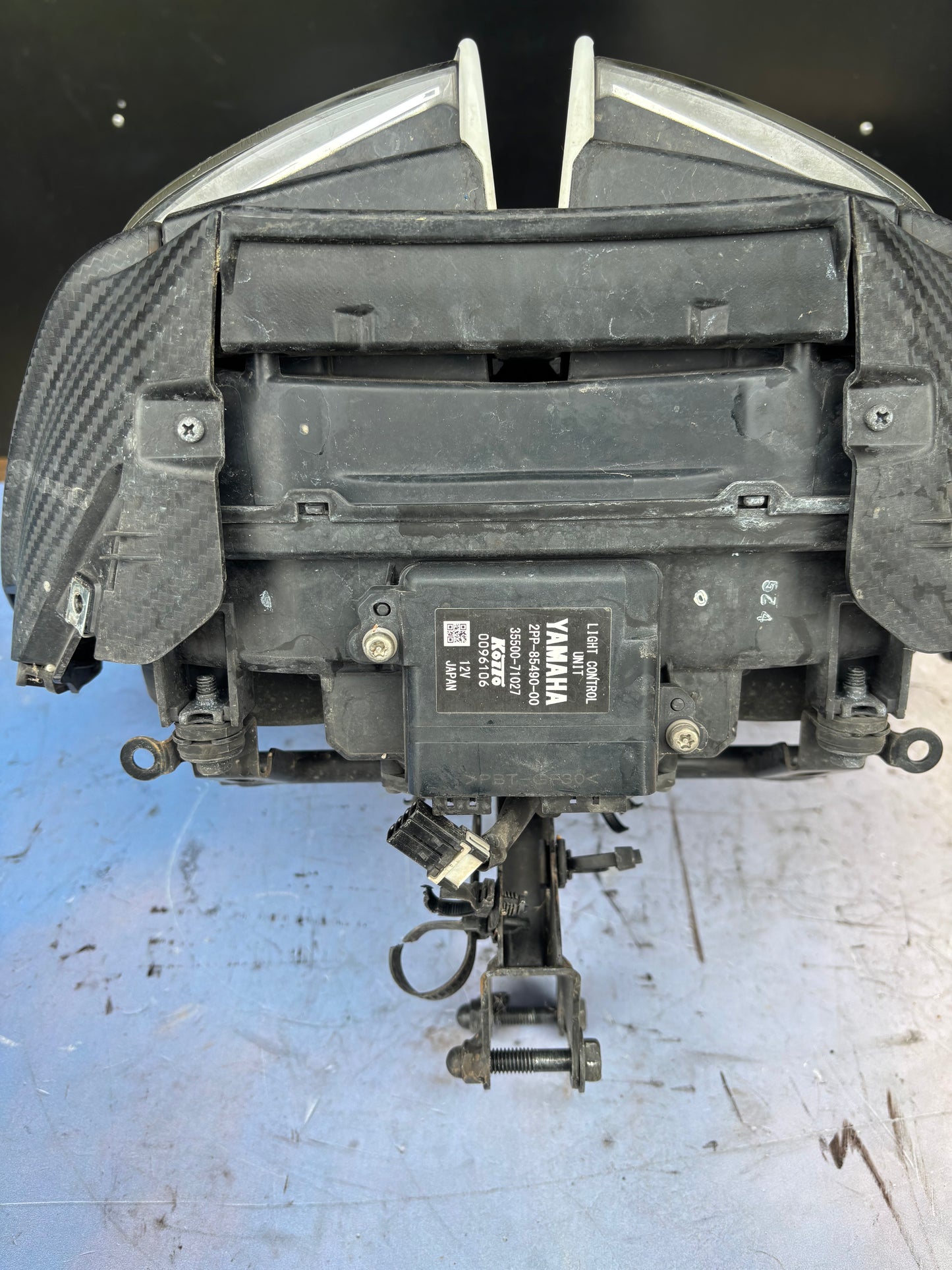Optischer Gabelkopf für Yamaha Tracer 900 2015/2017
