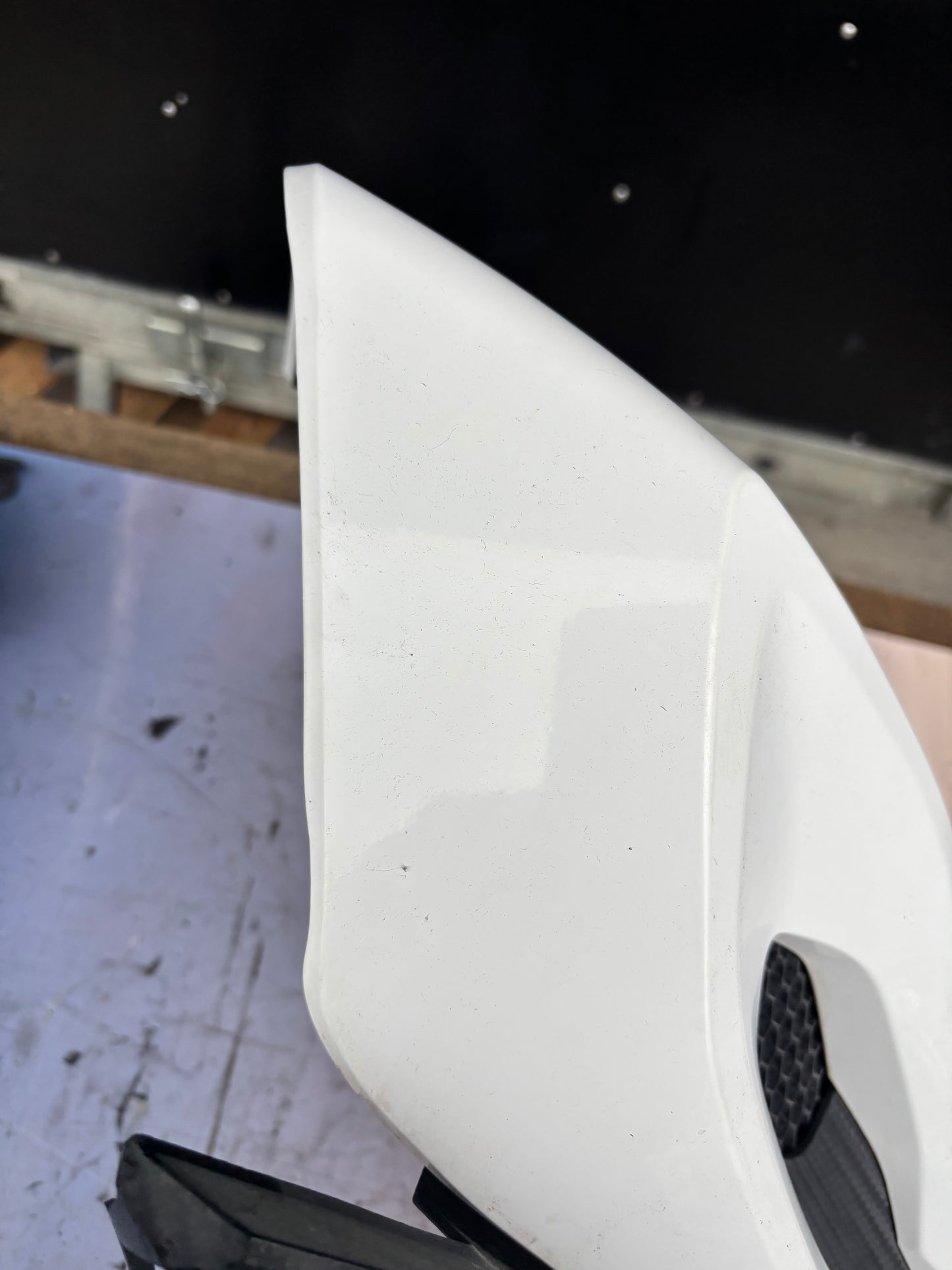 Rechte Lufthutze mit Seitenstütze Yamaha Tracer 900 2015/2017
