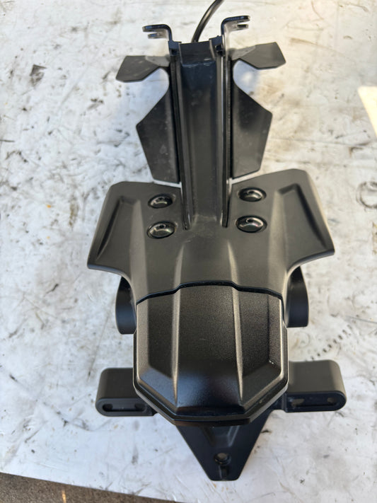 Support plaque immatriculation yamaha mt 07 mt07 2025