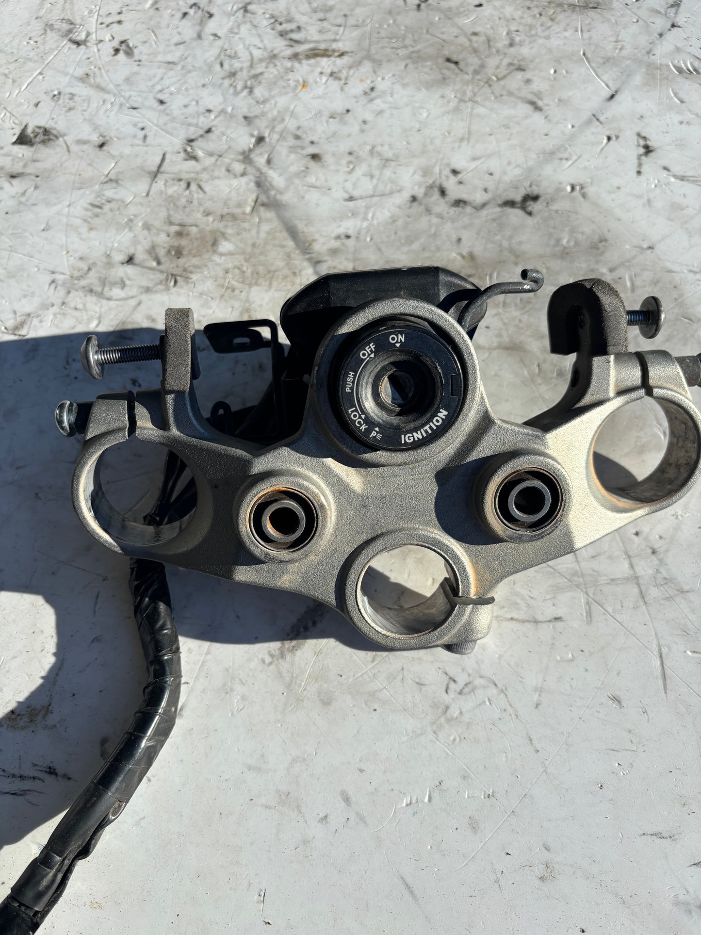Té supérieur fourche yamaha mt07 2014/2020