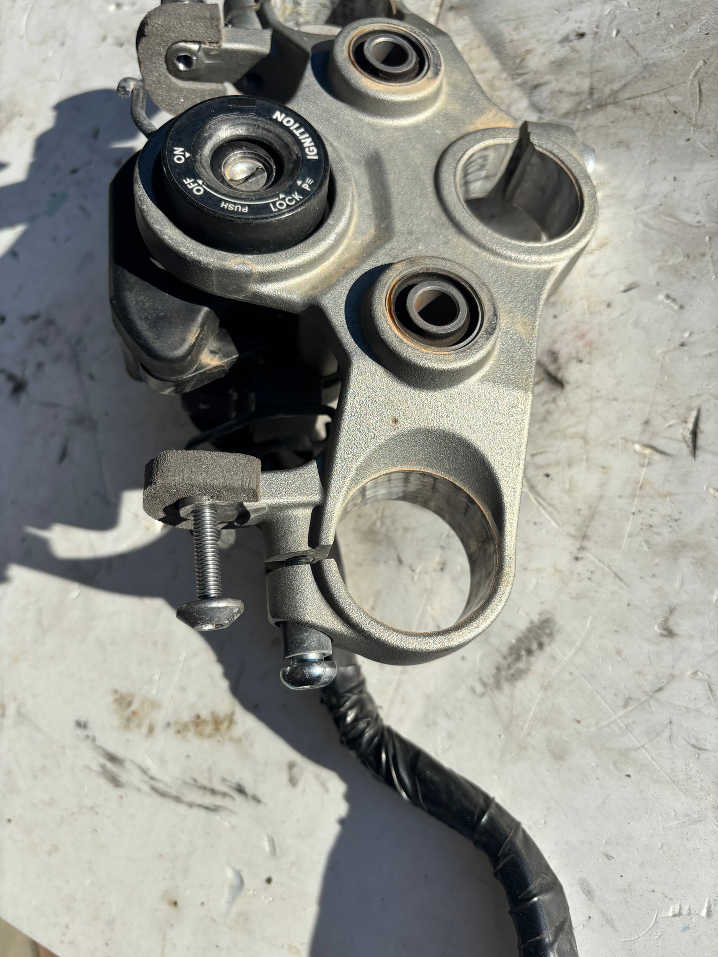 Té supérieur fourche yamaha mt07 2014/2020