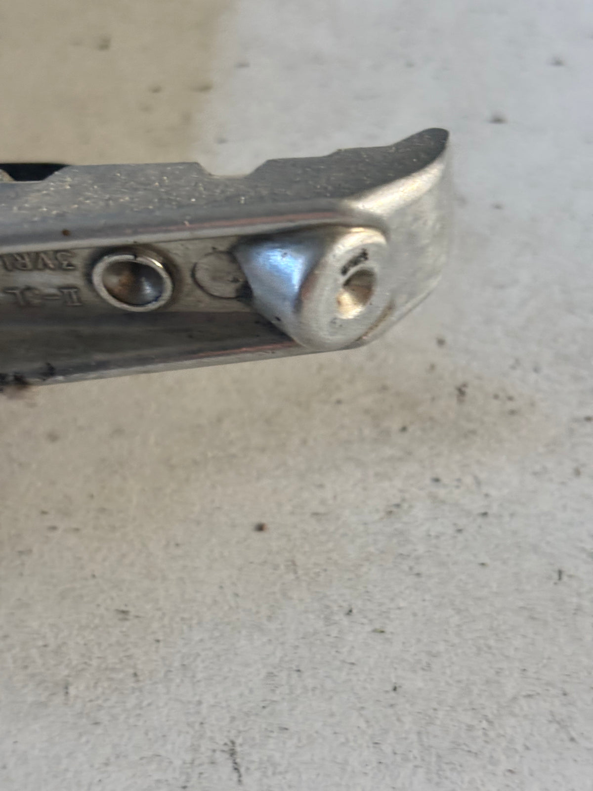 Paire platine cale pied arrière Yamaha mt09 2013/2020