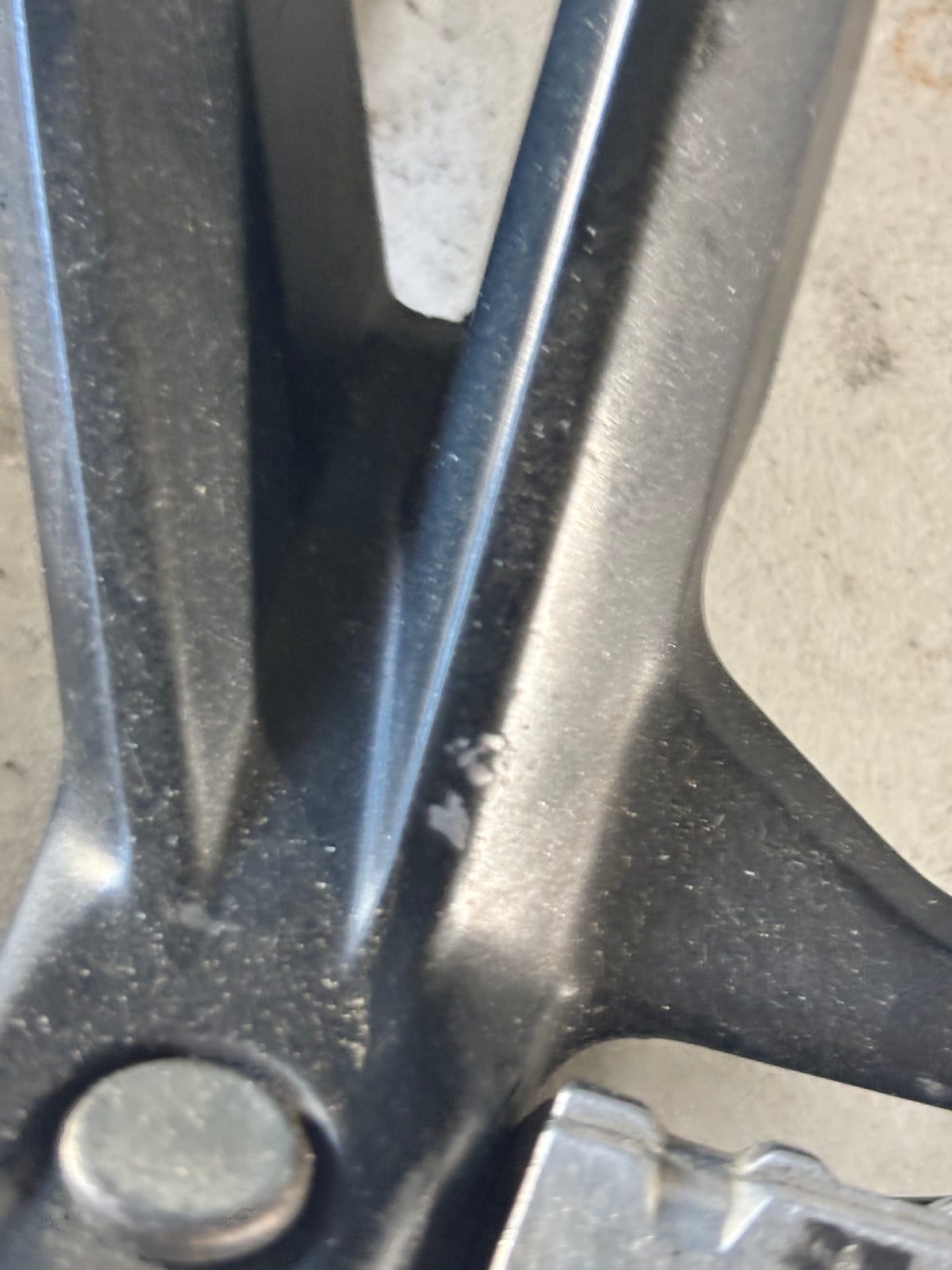 Paire platine cale pied arrière Yamaha mt09 2013/2020