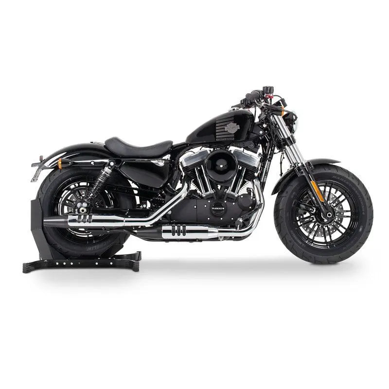 Moto Bloque Roue Easy Plus Bequille Avant pour roues max. 21" noir